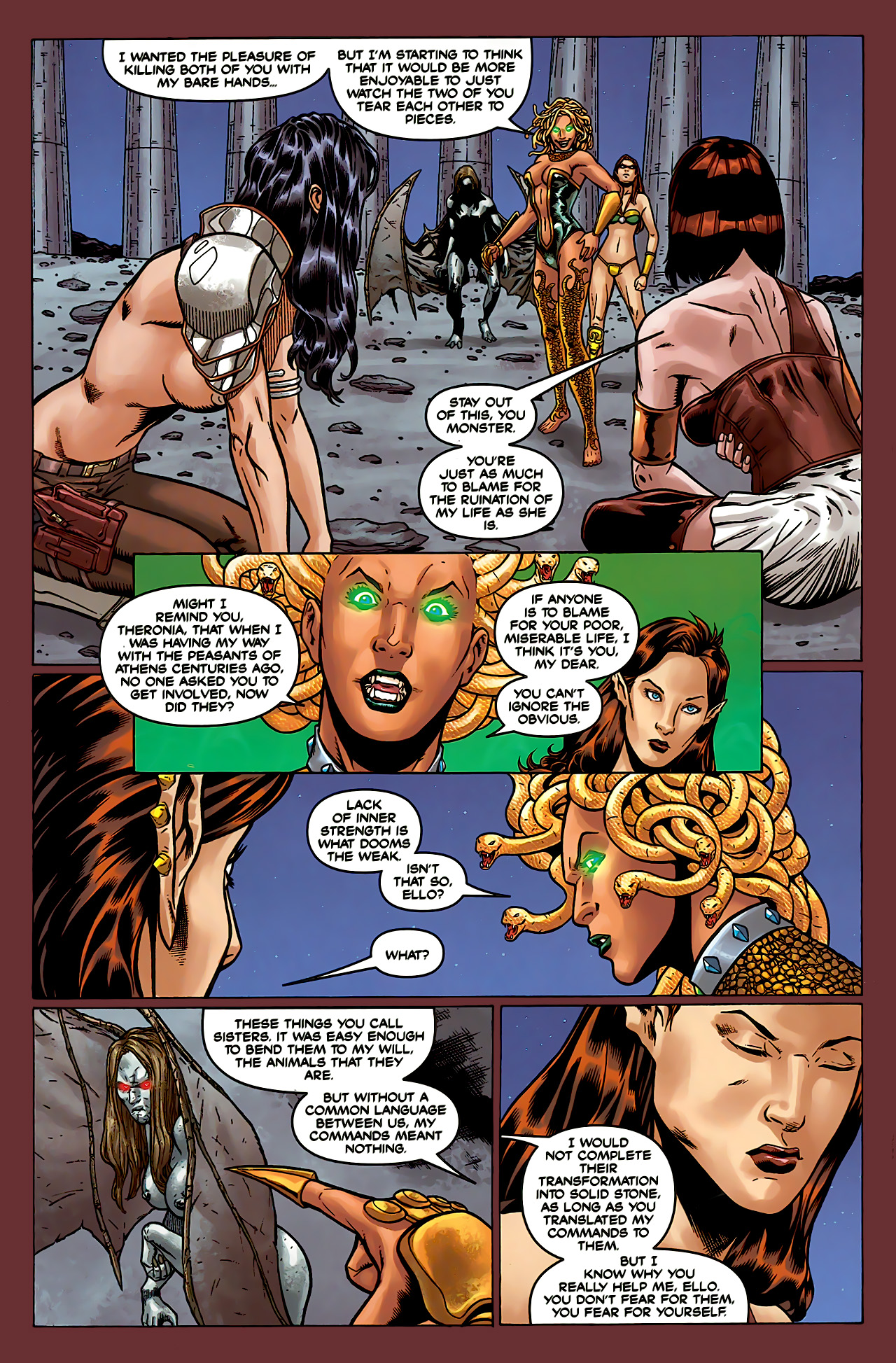 Read online War Goddess comic -  Issue #7 - 10