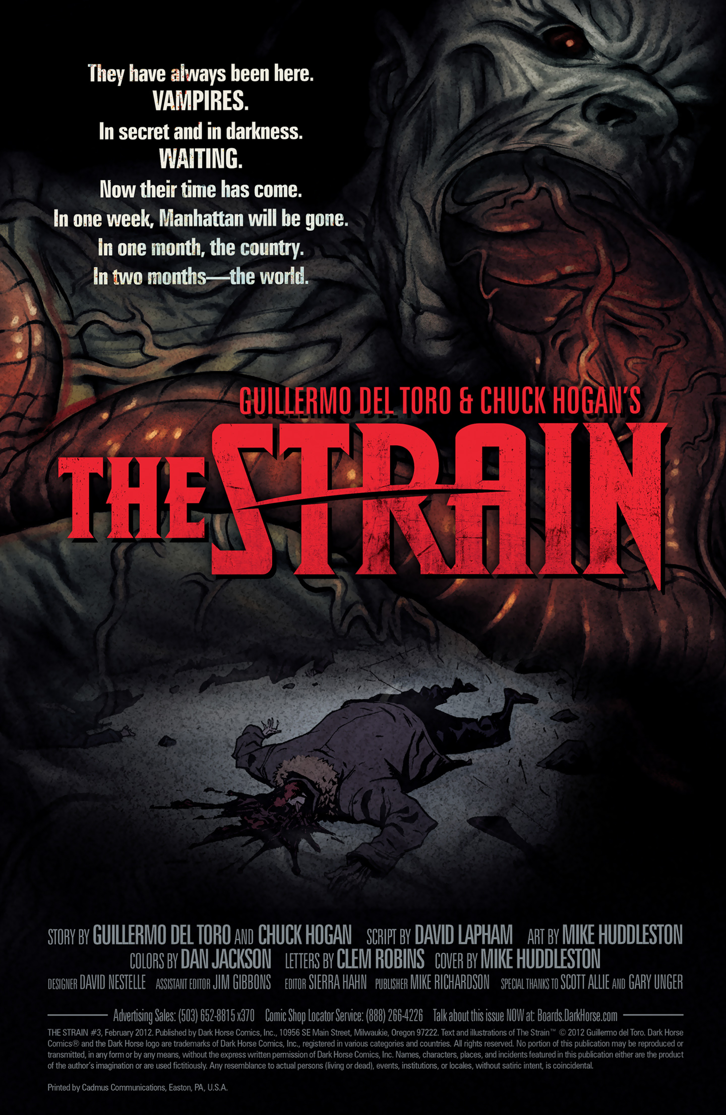 Read online The Strain comic -  Issue #3 - 2