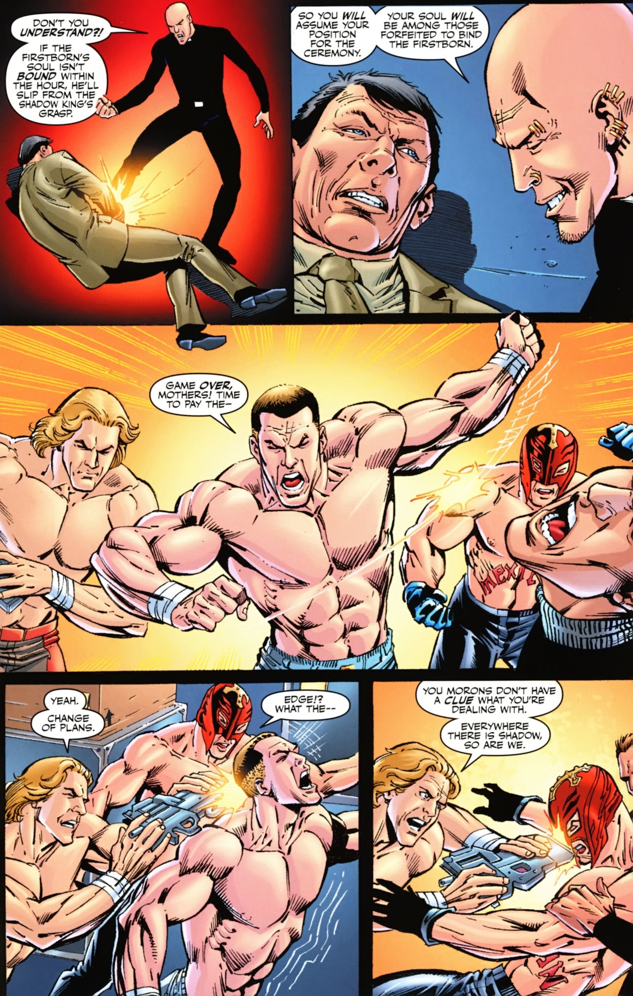 Read online WWE Heroes comic -  Issue #4 - 28