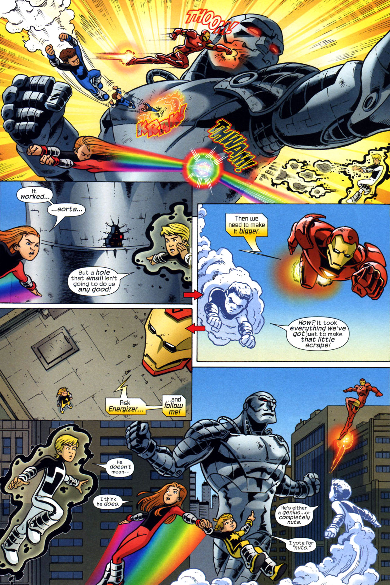 Read online Iron Man and Power Pack comic -  Issue #1 - 16