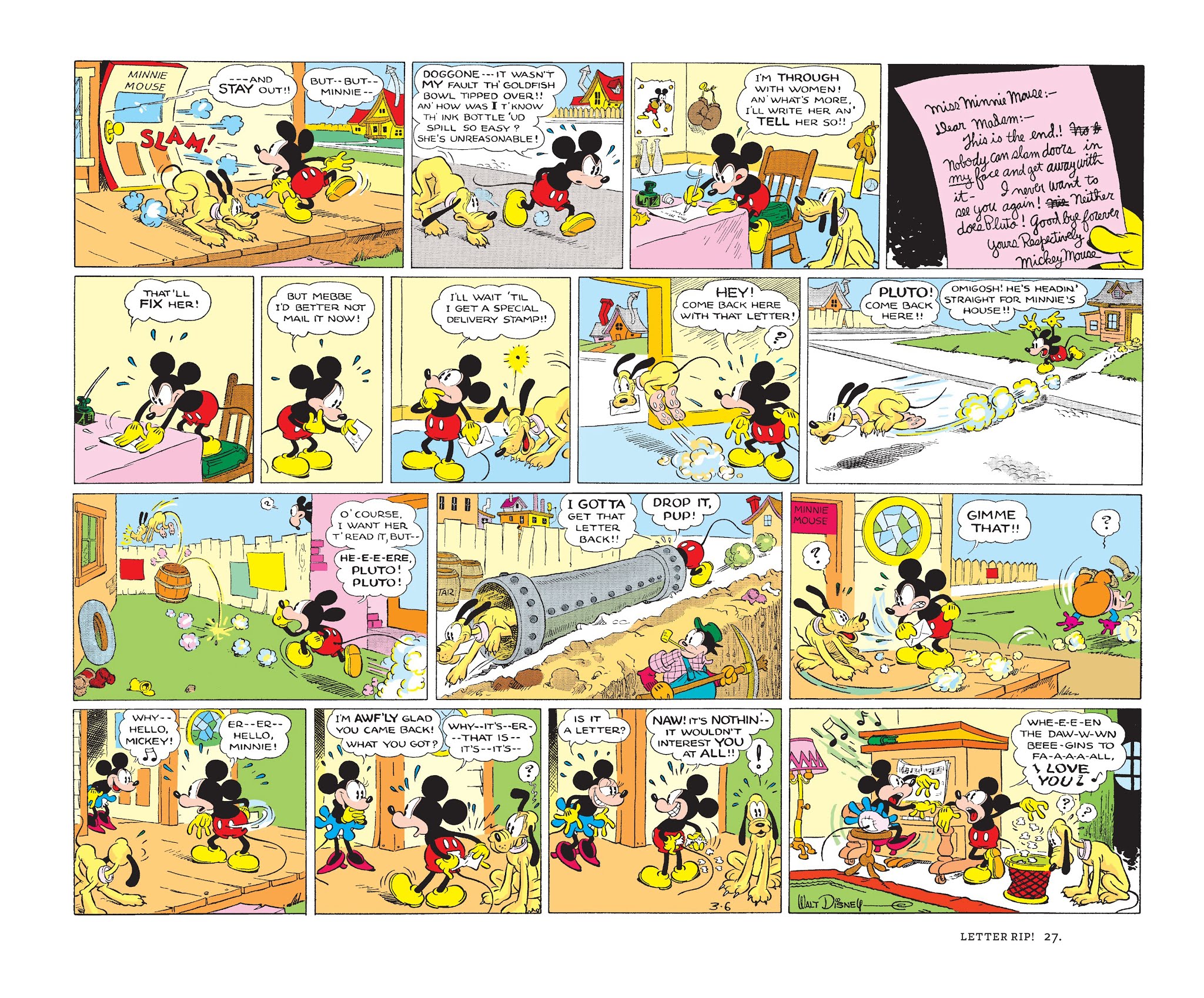 Read online Walt Disney's Mickey Mouse Color Sundays comic -  Issue # TPB 1 (Part 1) - 27