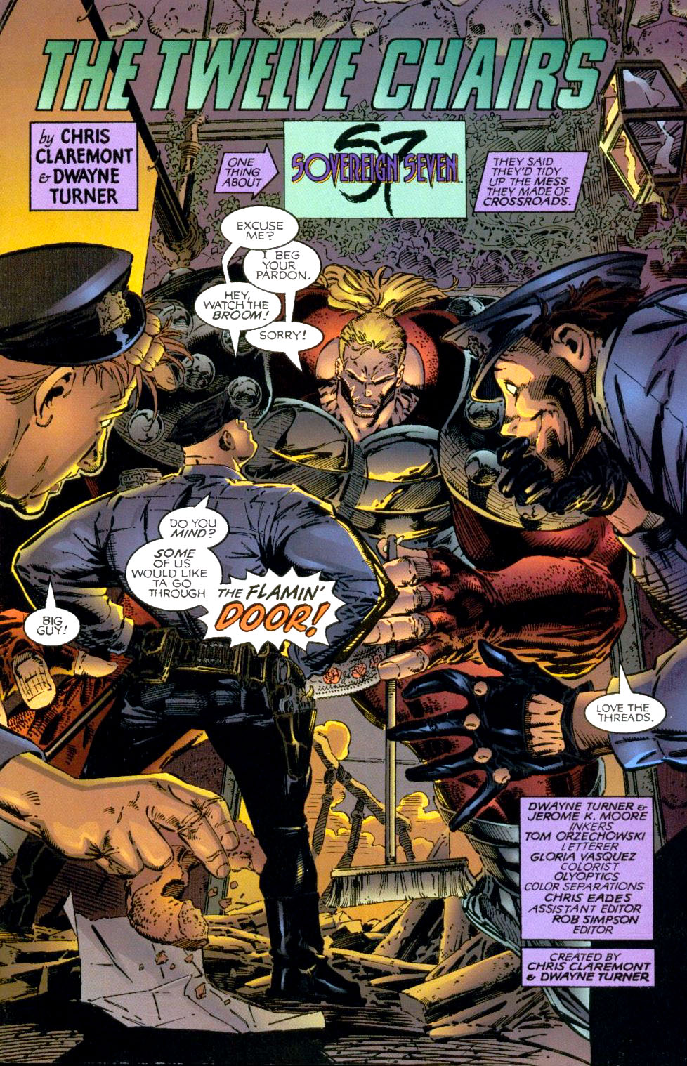 Read online Sovereign Seven comic -  Issue #2 - 2