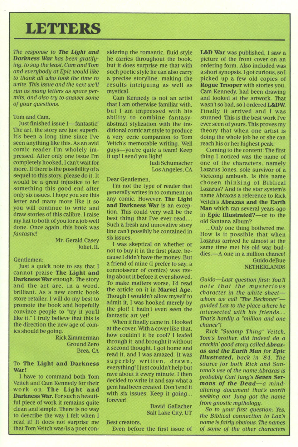 Read online The Light and Darkness War comic -  Issue #5 - 30