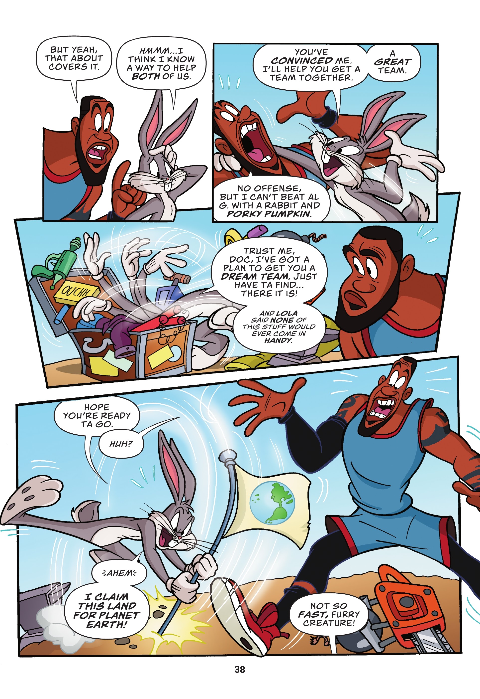 Read online Space Jam: A New Legacy comic -  Issue # TPB - 36