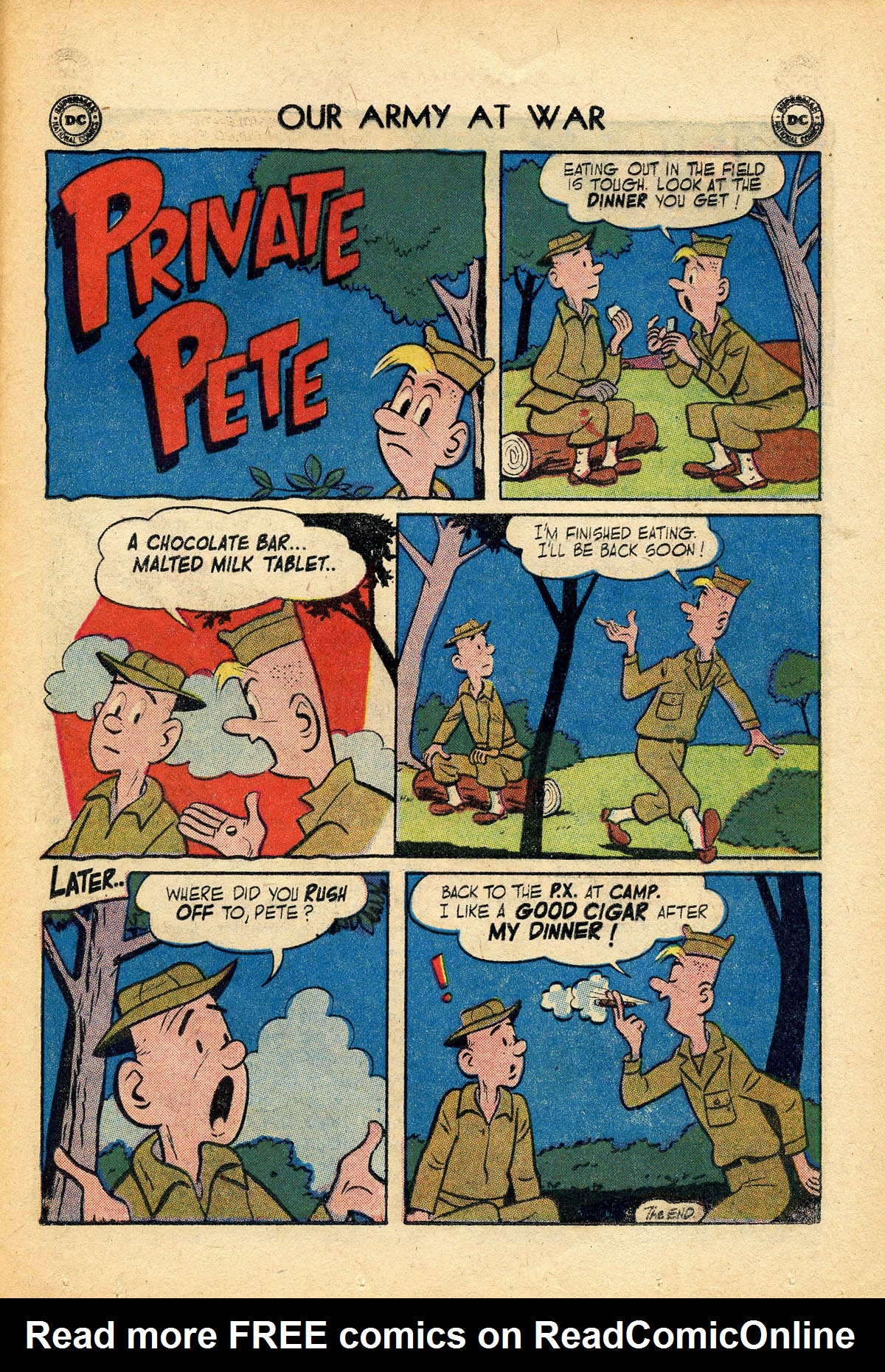 Read online Our Army at War (1952) comic -  Issue #88 - 25