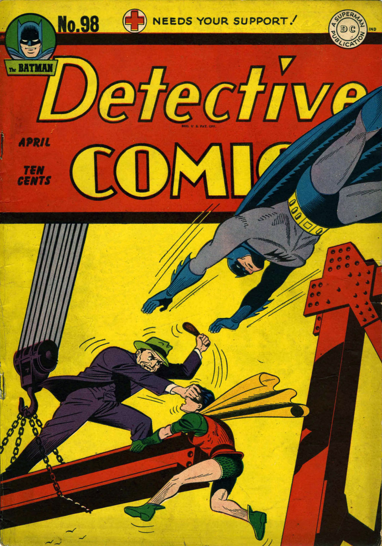 Read online Detective Comics (1937) comic -  Issue #98 - 1