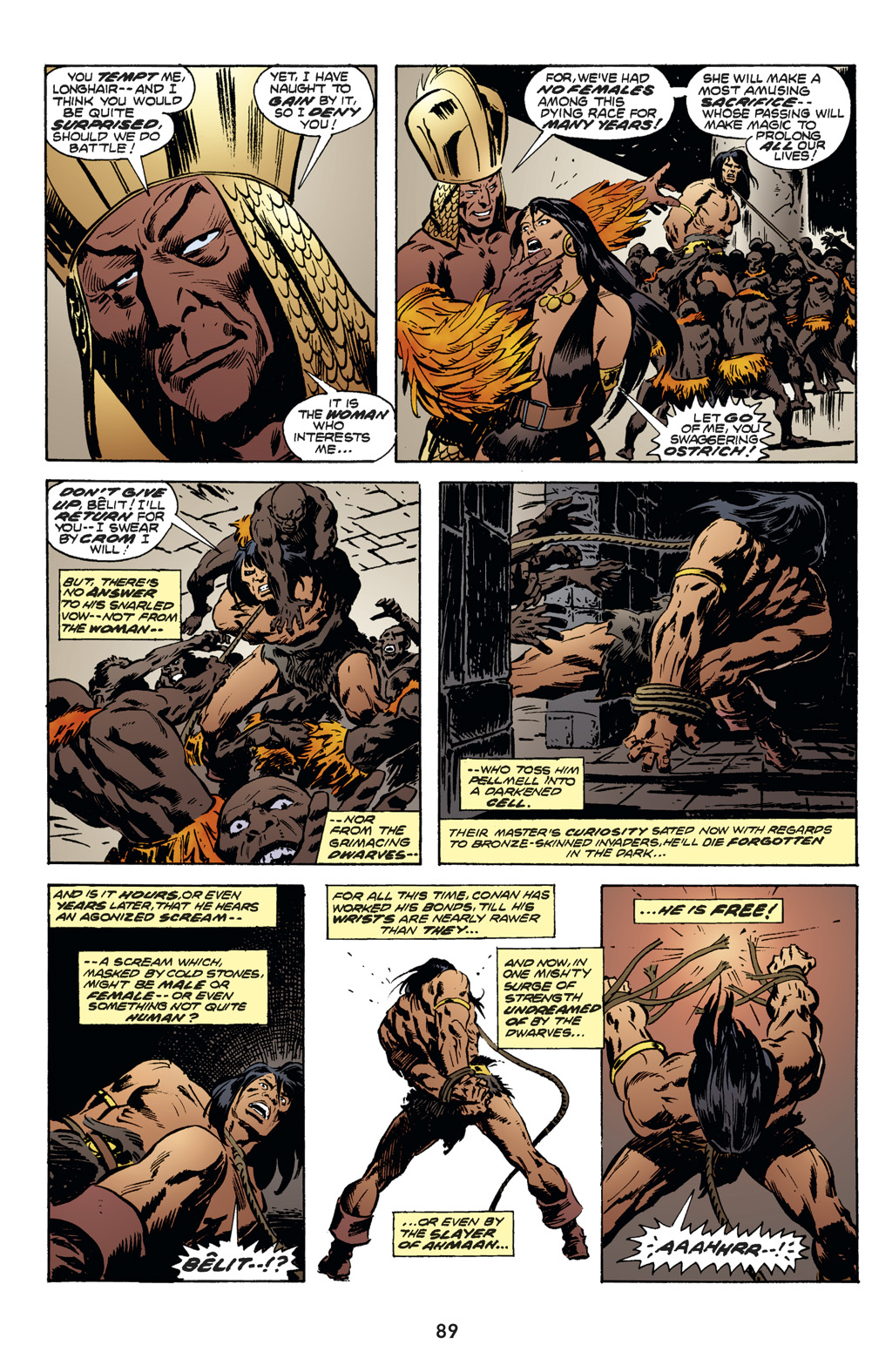 Read online The Chronicles of Conan comic -  Issue # TPB 9 (Part 1) - 87
