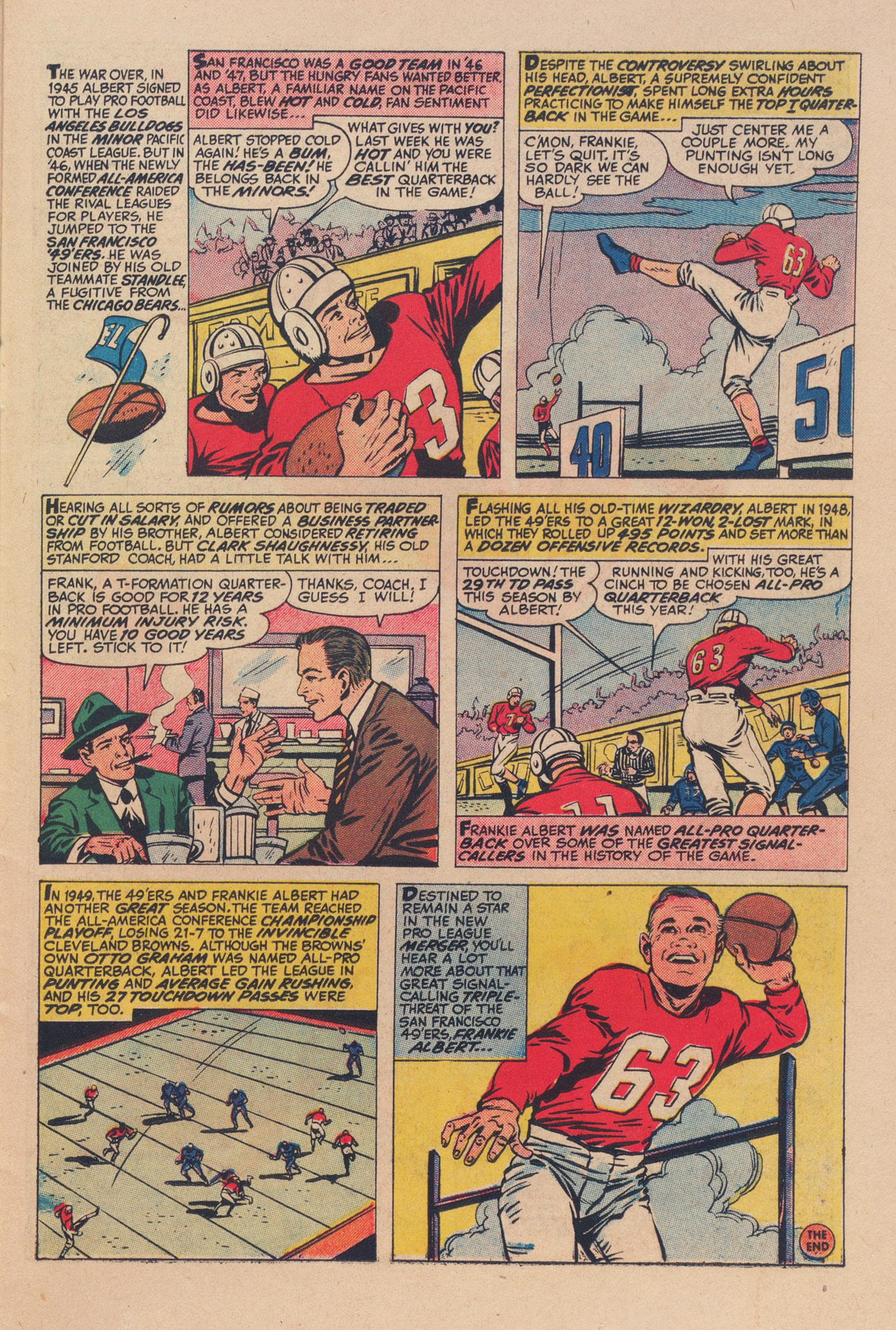 Read online Babe Ruth Sports Comics comic -  Issue #11 - 24