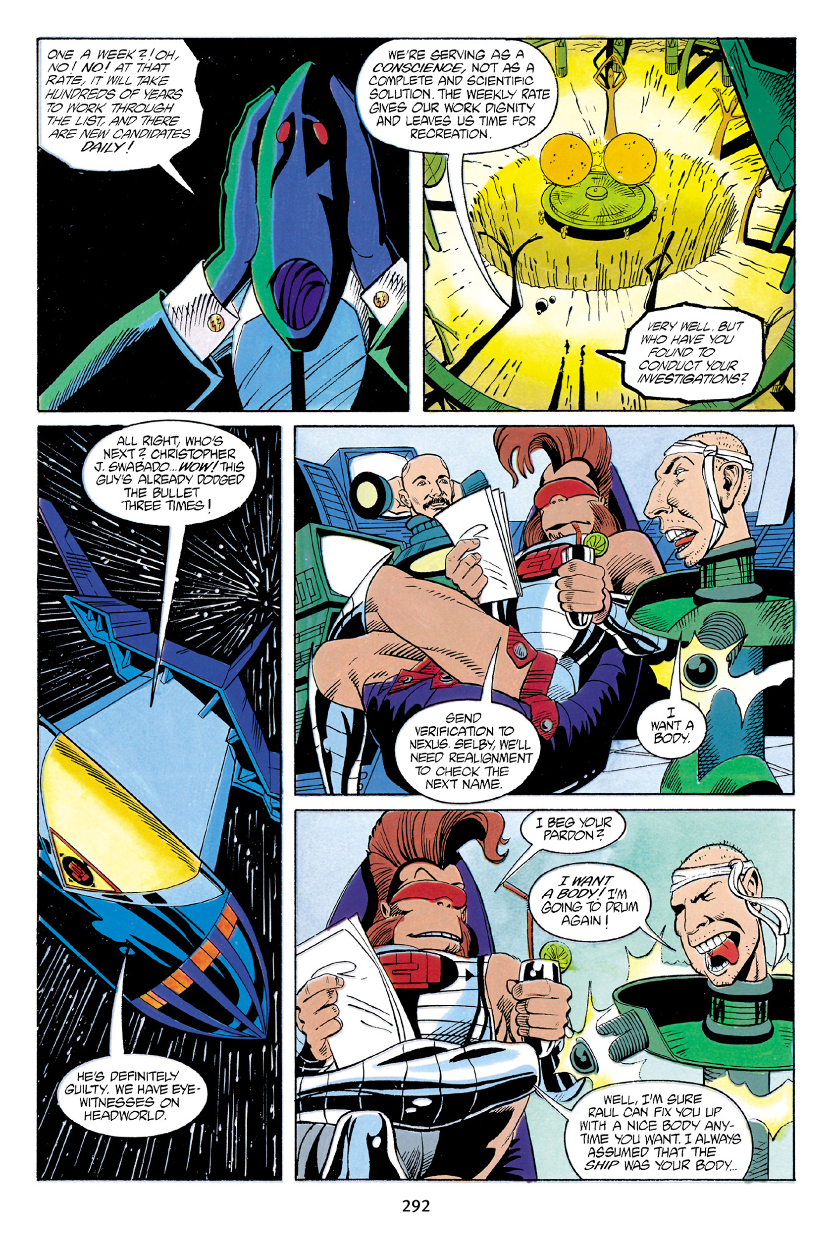 Read online Nexus Omnibus comic -  Issue # TPB 6 - 287