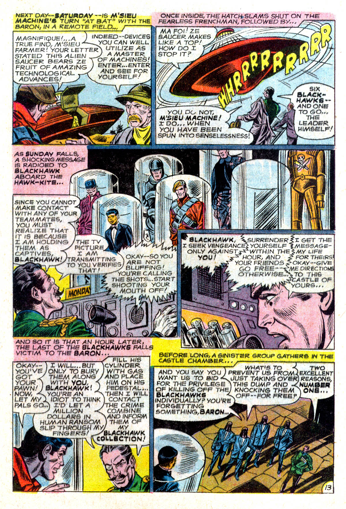 Read online Blackhawk (1957) comic -  Issue #241 - 19