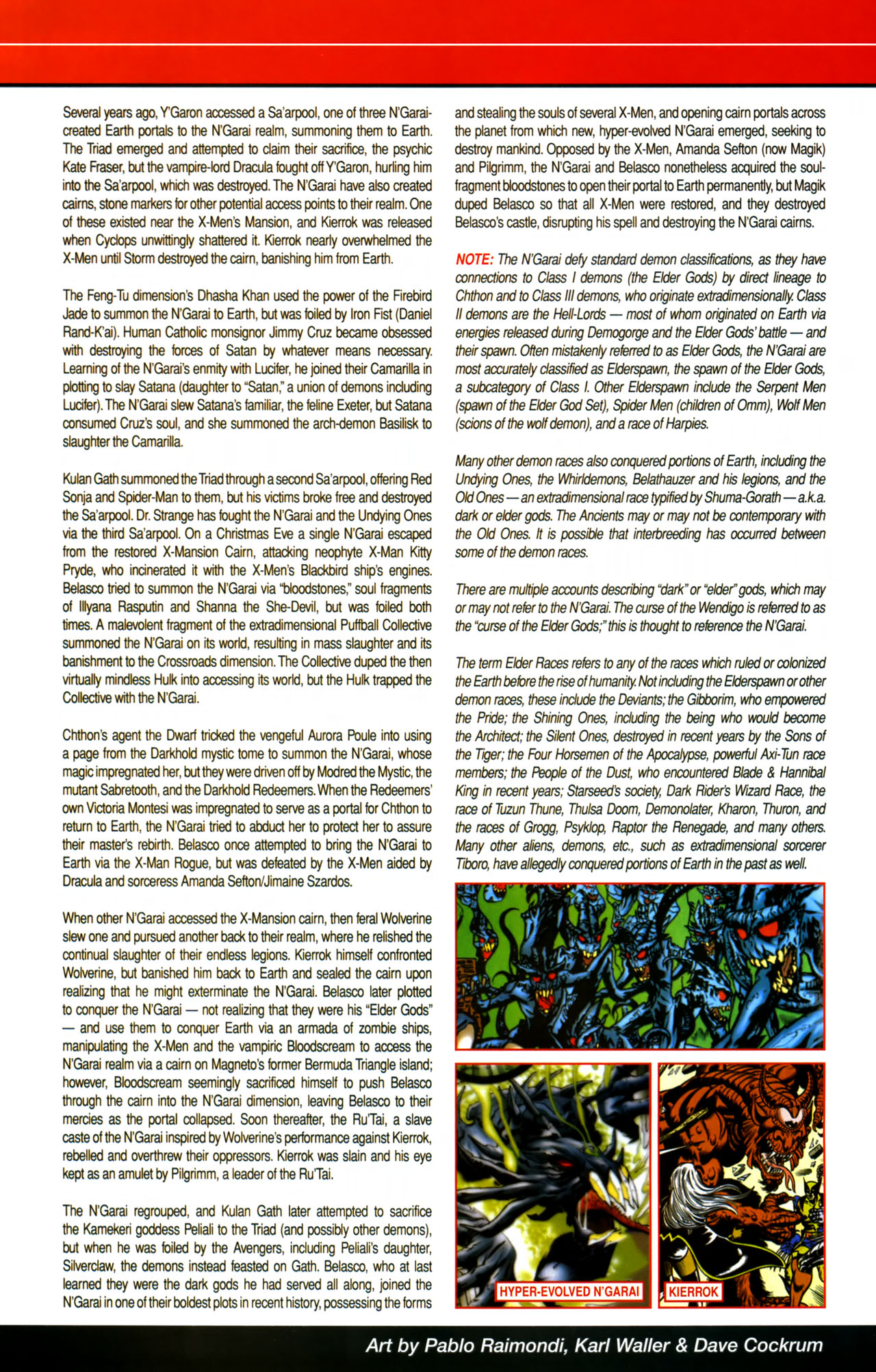 Read online All-New Official Handbook of the Marvel Universe A to Z comic -  Issue #8 - 10