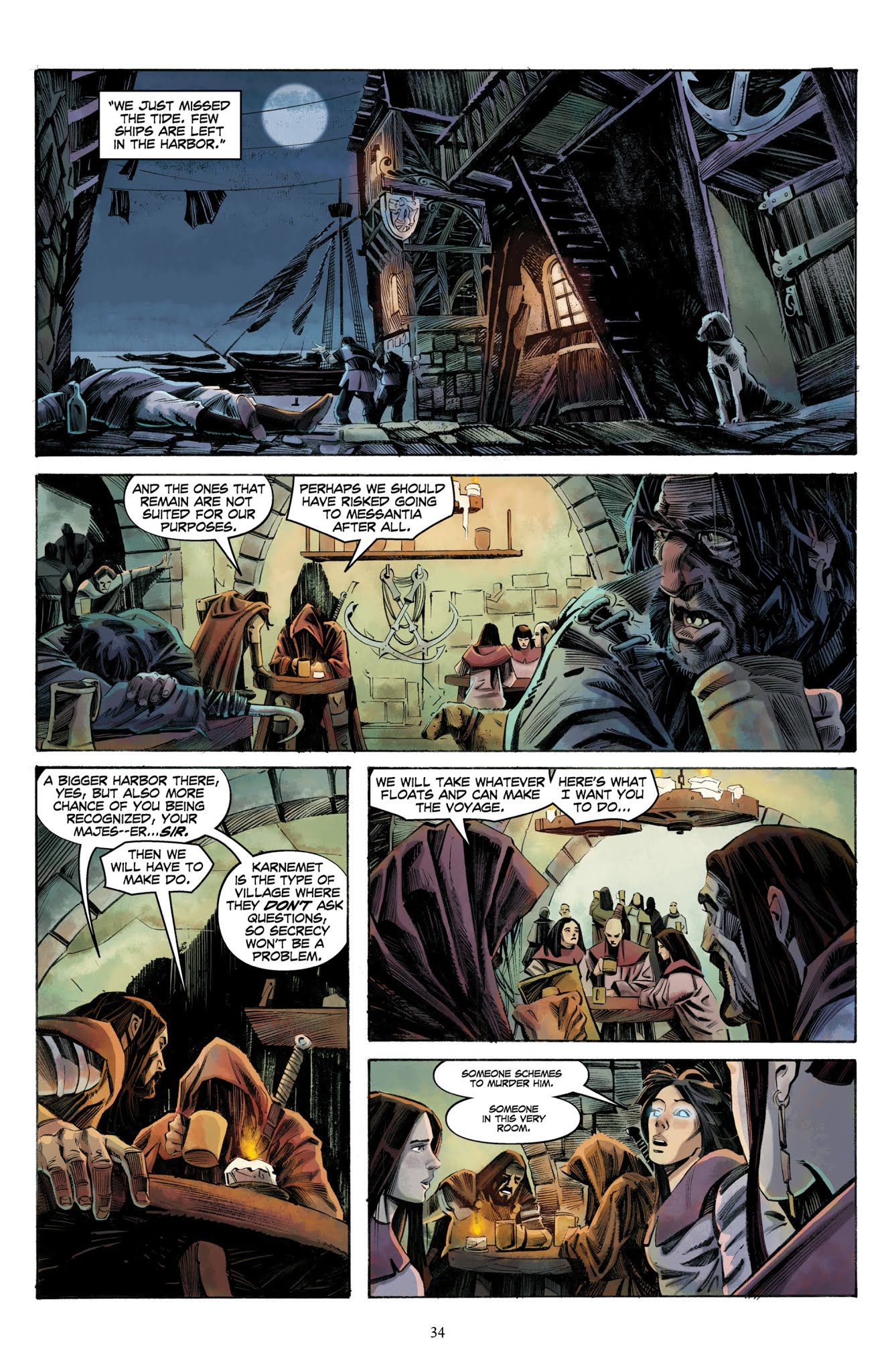 Read online Conan: The Phantoms of the Black Coast comic -  Issue # TPB - 35