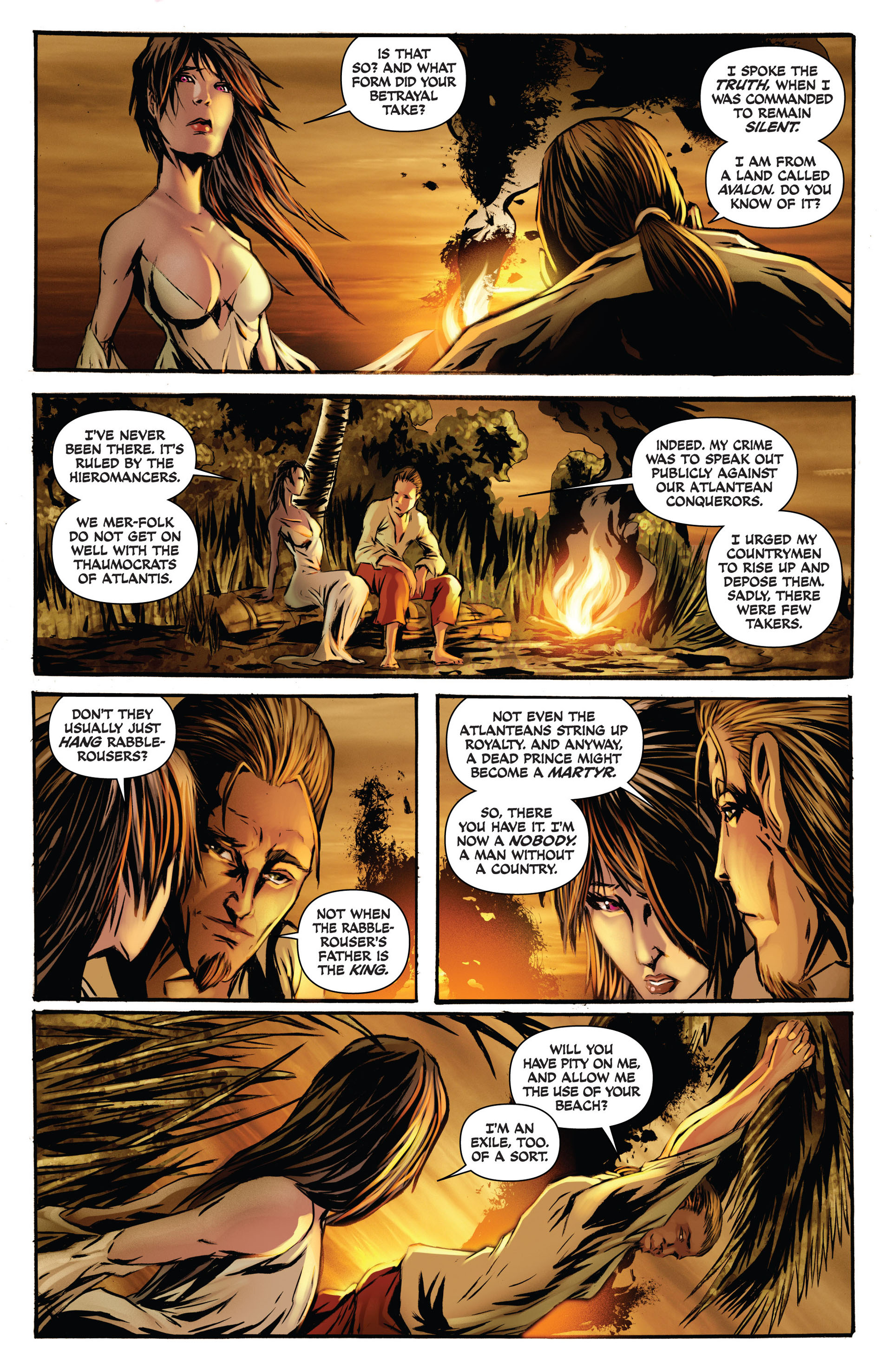 Read online Damsels: Mermaids comic -  Issue #1 - 16