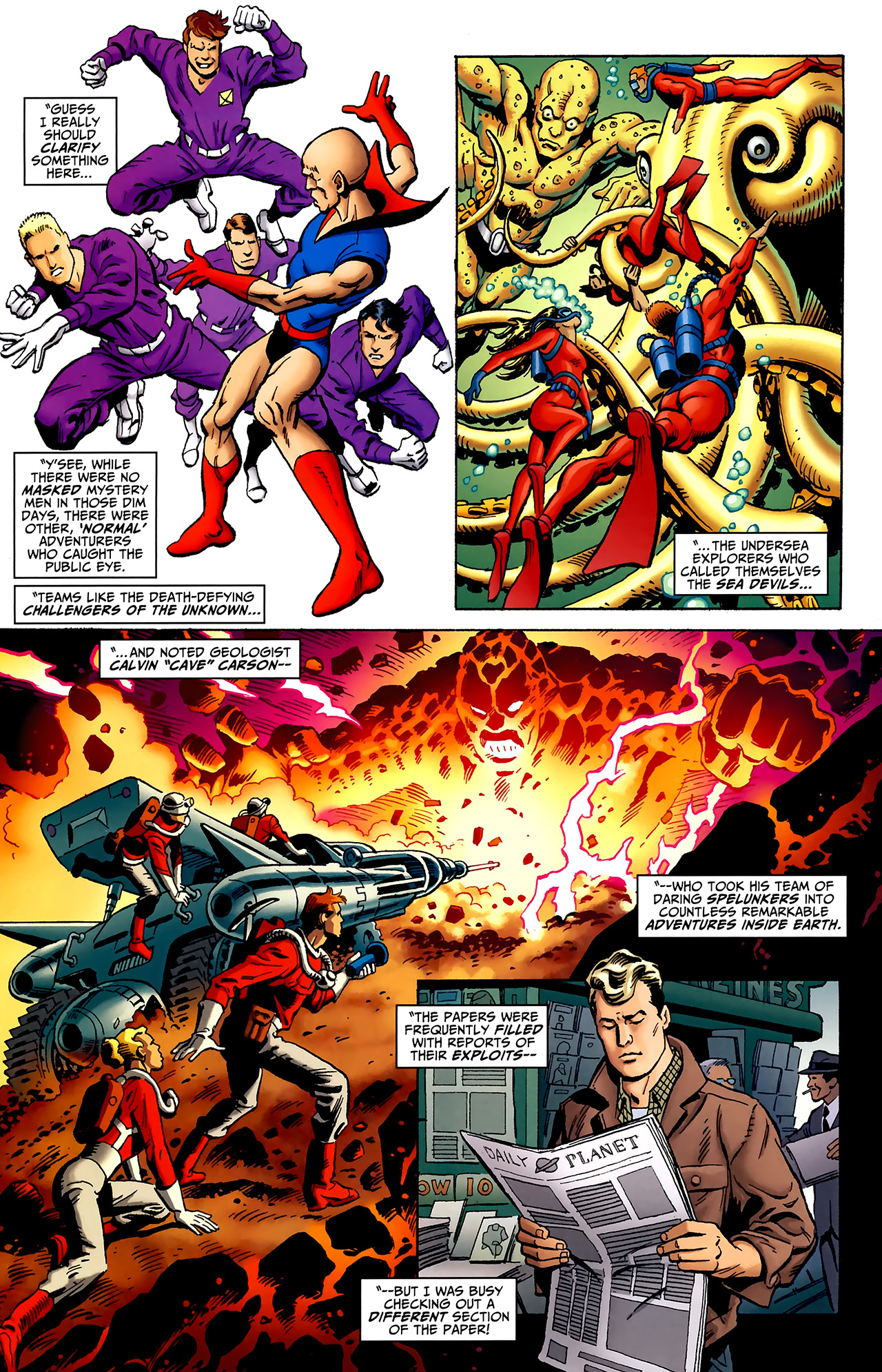 Read online DC Universe: Legacies comic -  Issue #3 - 7