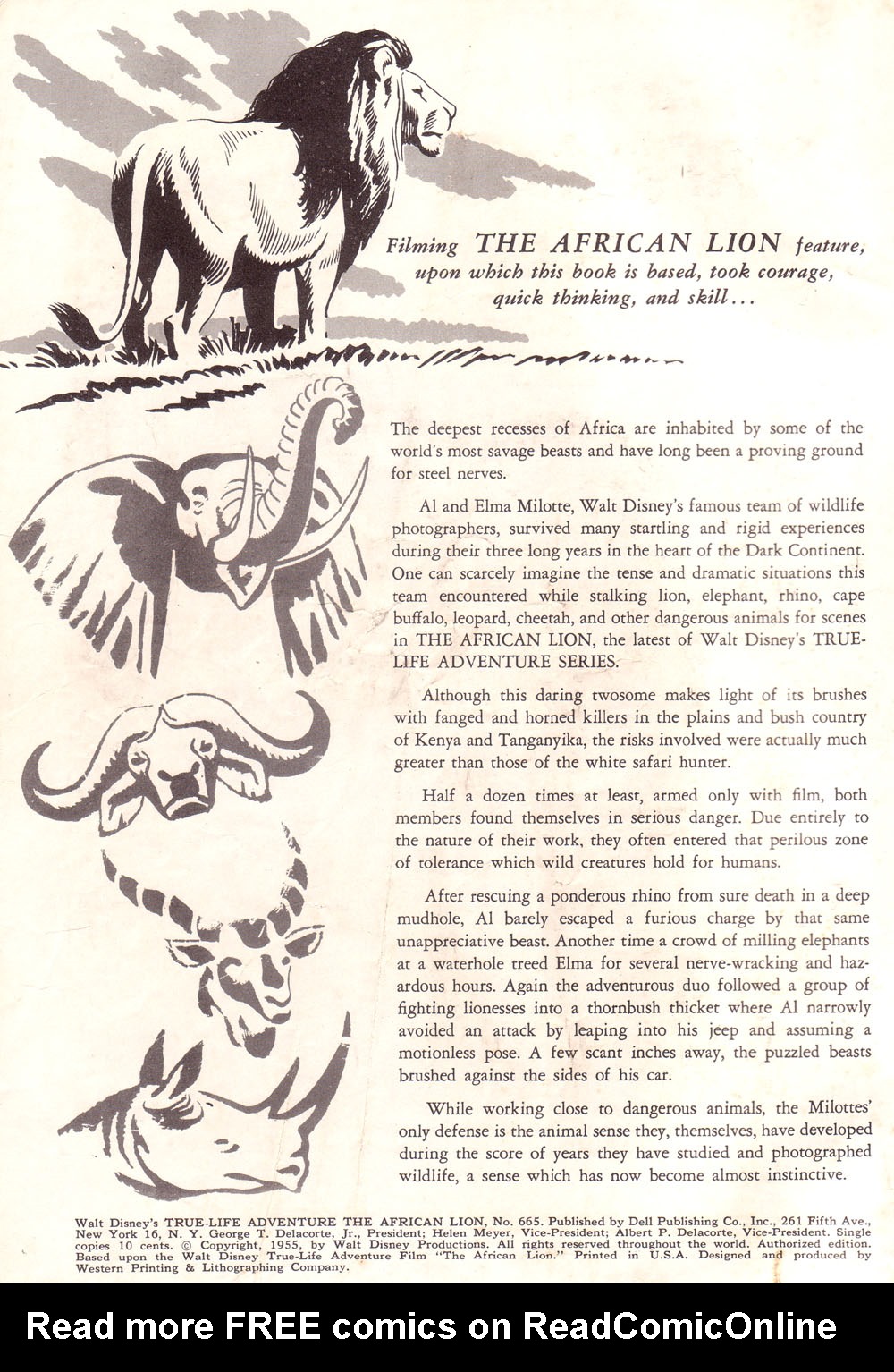 Read online Four Color Comics comic -  Issue #665 - 2