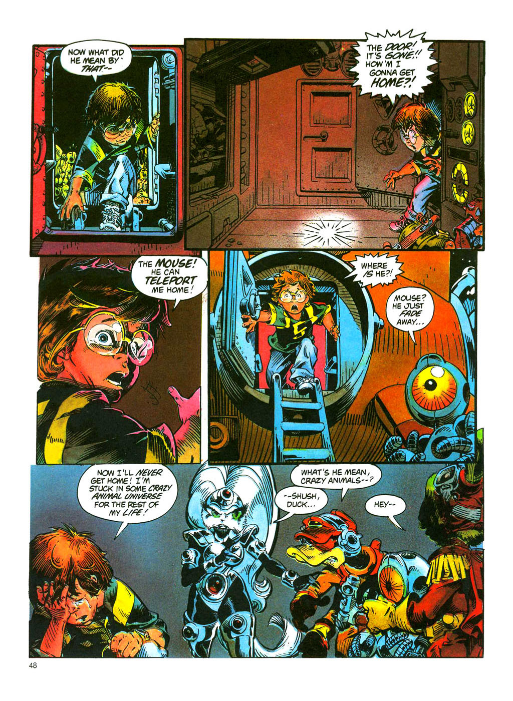 Read online Bucky O'Hare (1986) comic -  Issue # TPB - 50