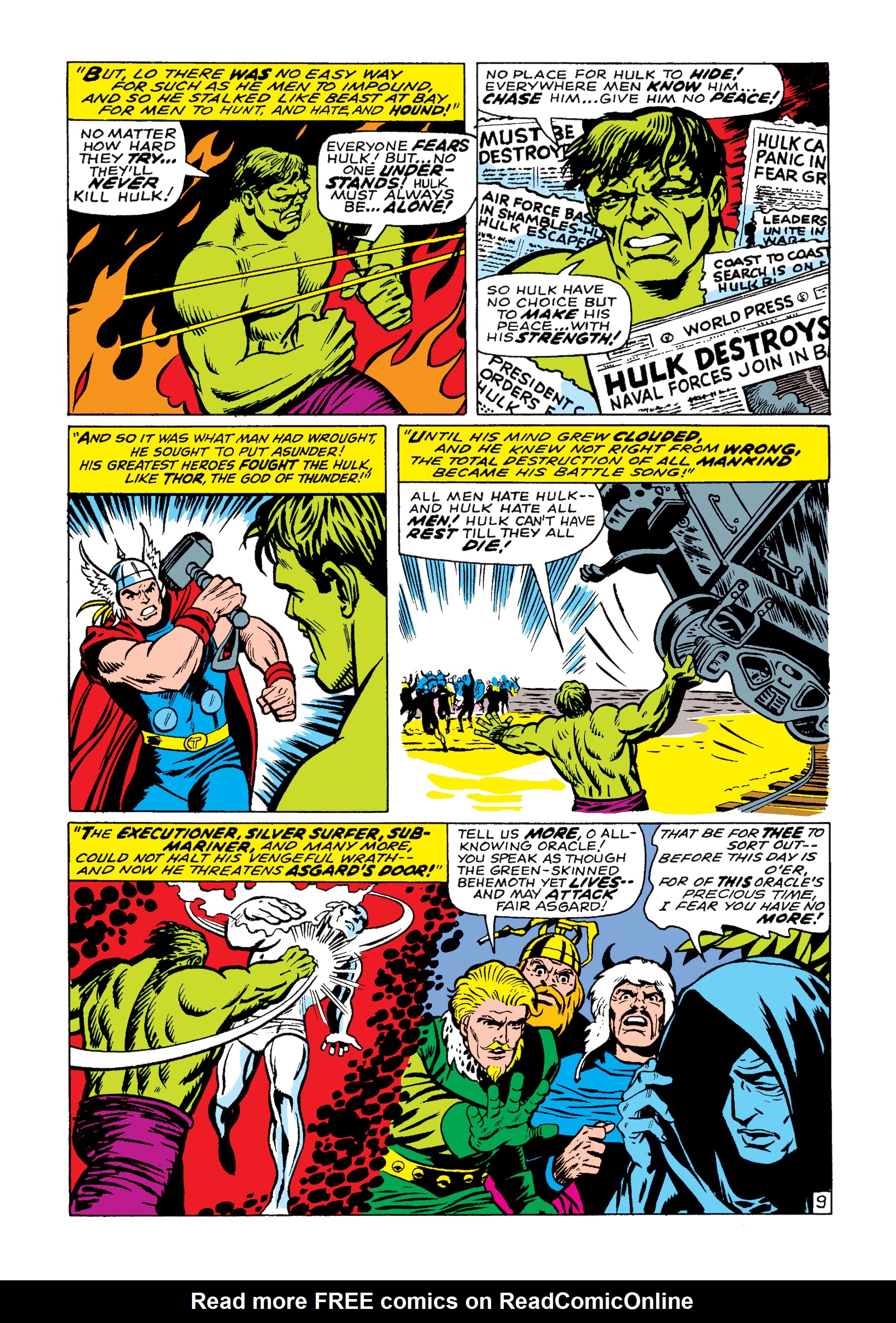 Read online Marvel Masterworks: The Incredible Hulk comic -  Issue # TPB 3 (Part 3) - 72