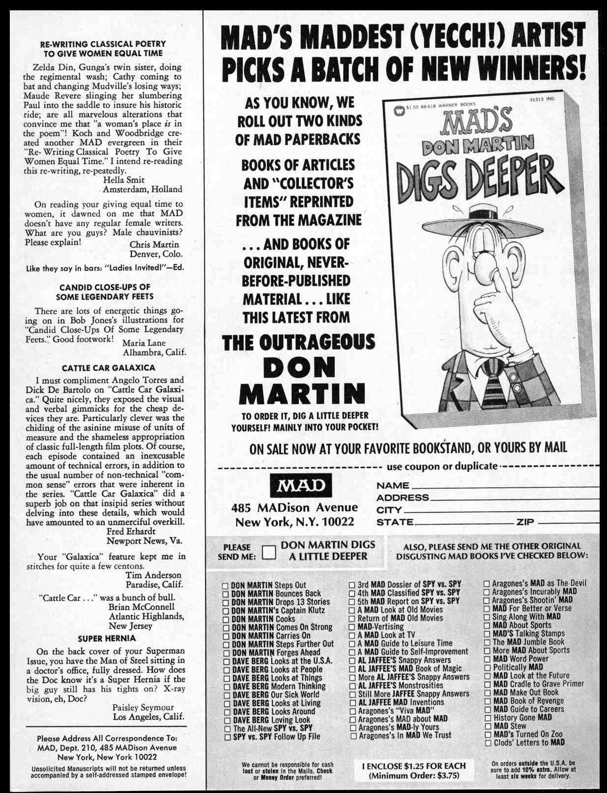 Read online MAD comic -  Issue #210 - 5