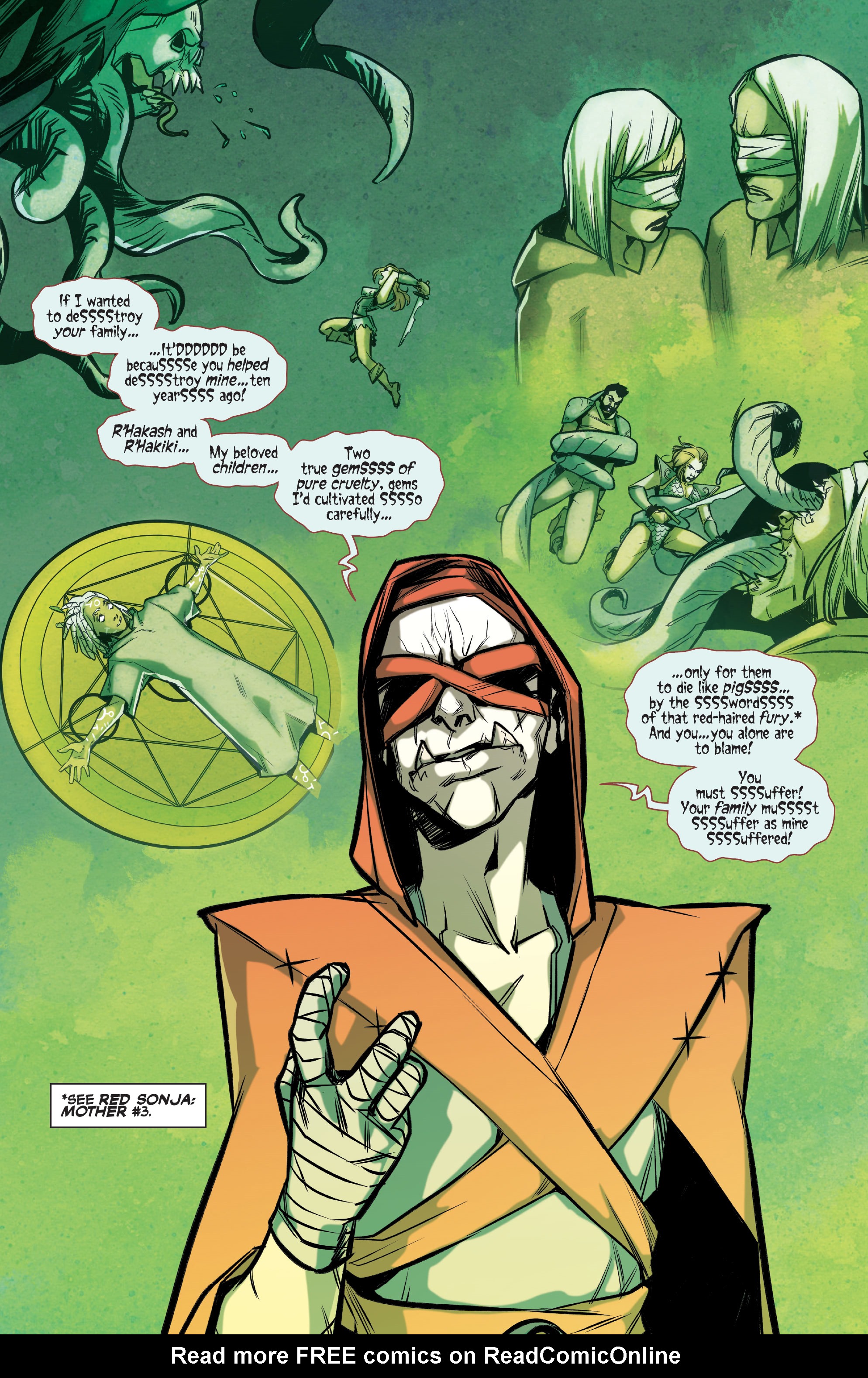 Read online Red Sonja: Red Sitha comic -  Issue #4 - 17