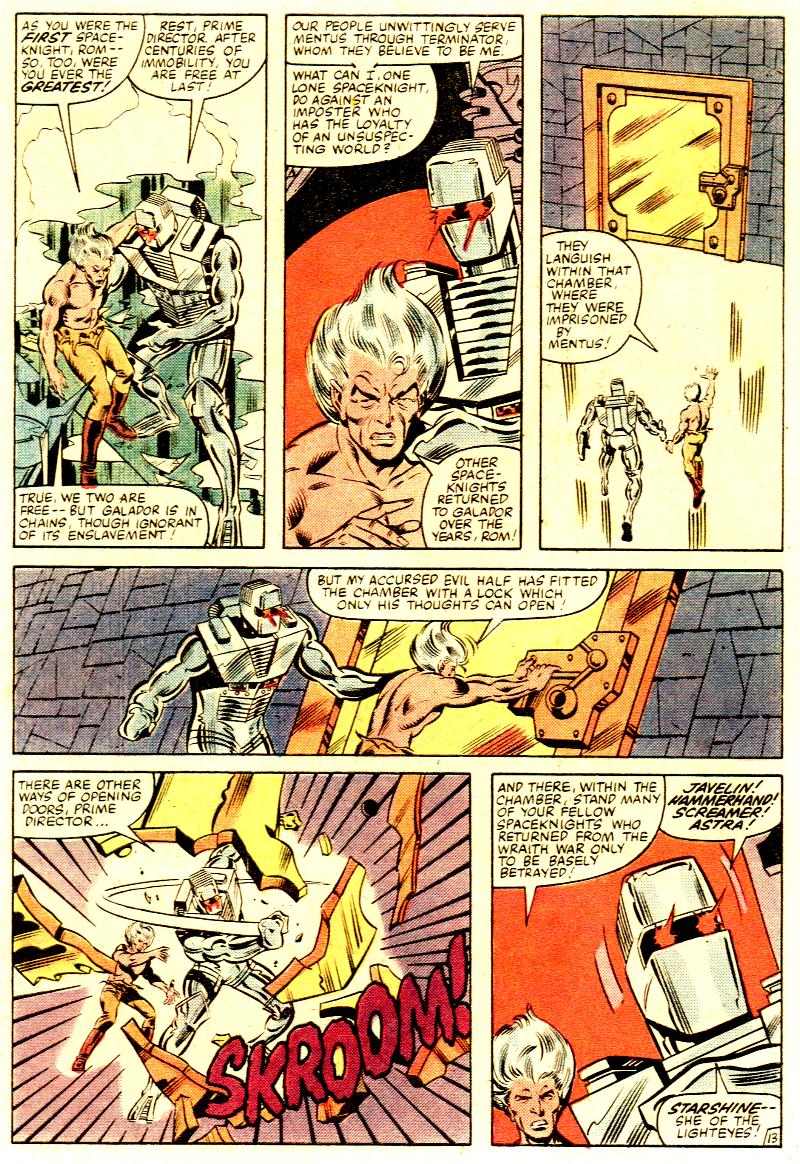 Read online ROM (1979) comic -  Issue #25 - 14