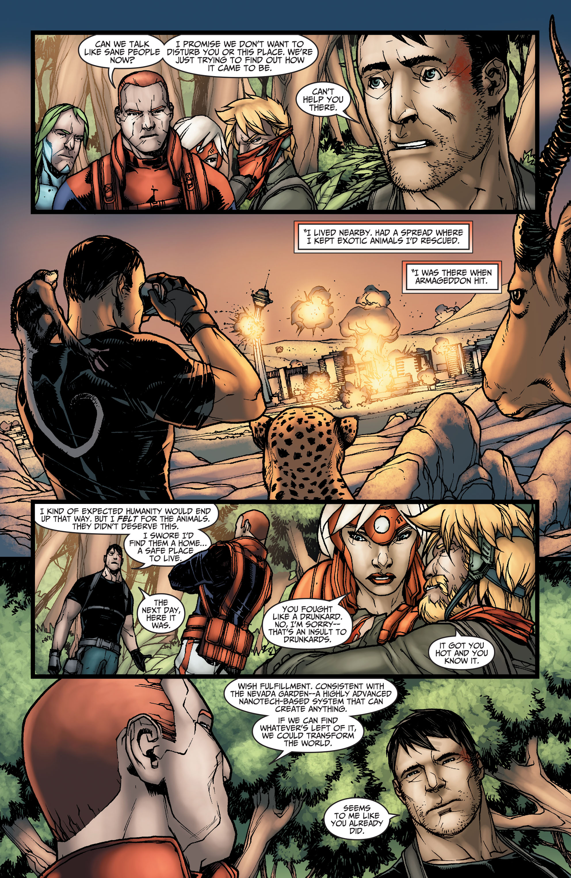 Read online WildCats (2008) comic -  Issue #4 - 11