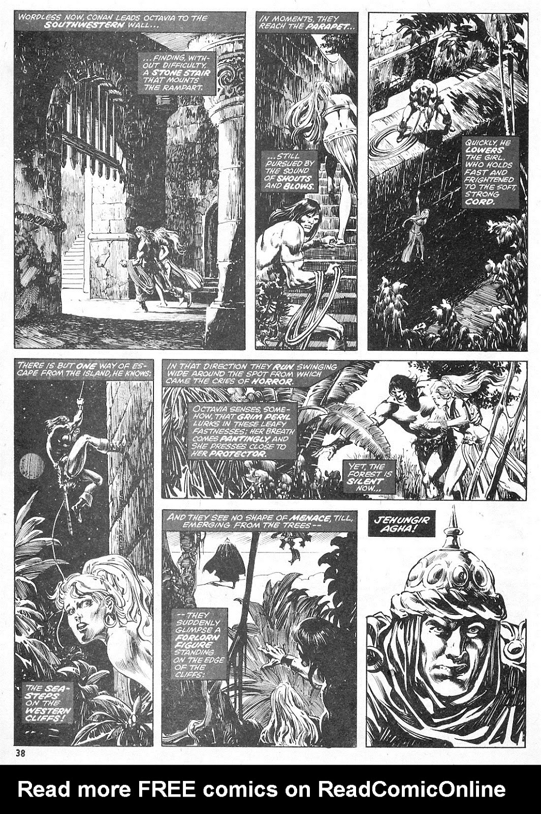 The Savage Sword Of Conan issue 15 - Page 38