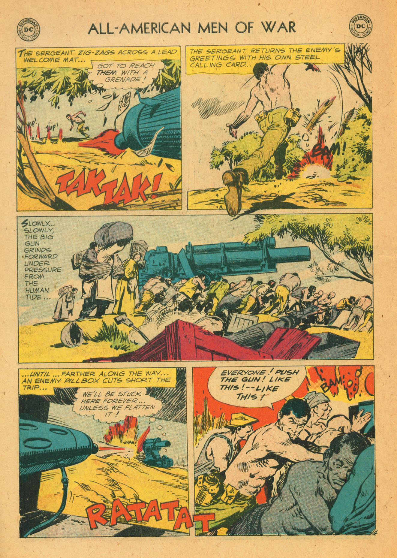 Read online All-American Men of War comic -  Issue #63 - 6