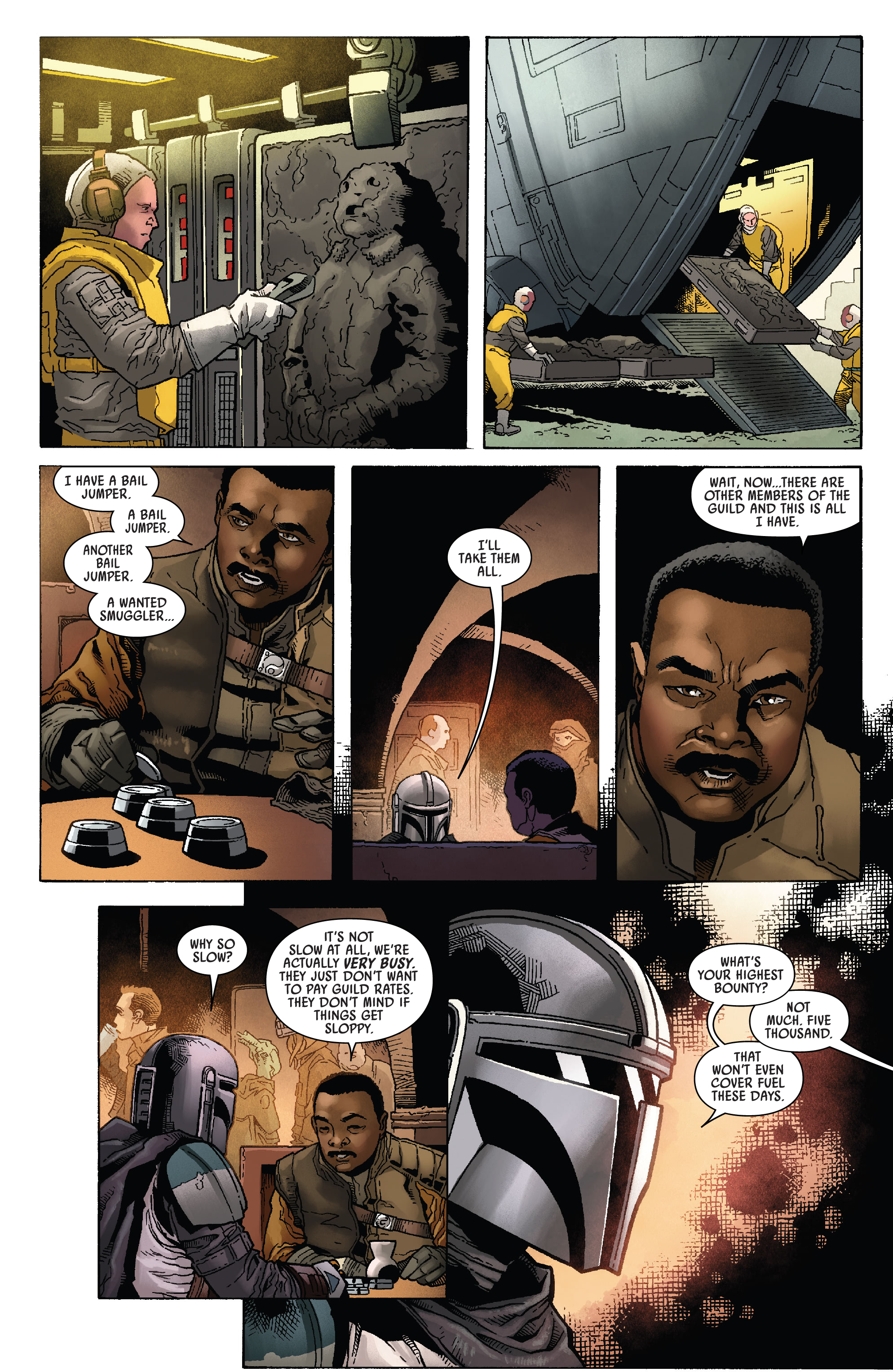 Read online Star Wars: The Mandalorian comic -  Issue #1 - 16