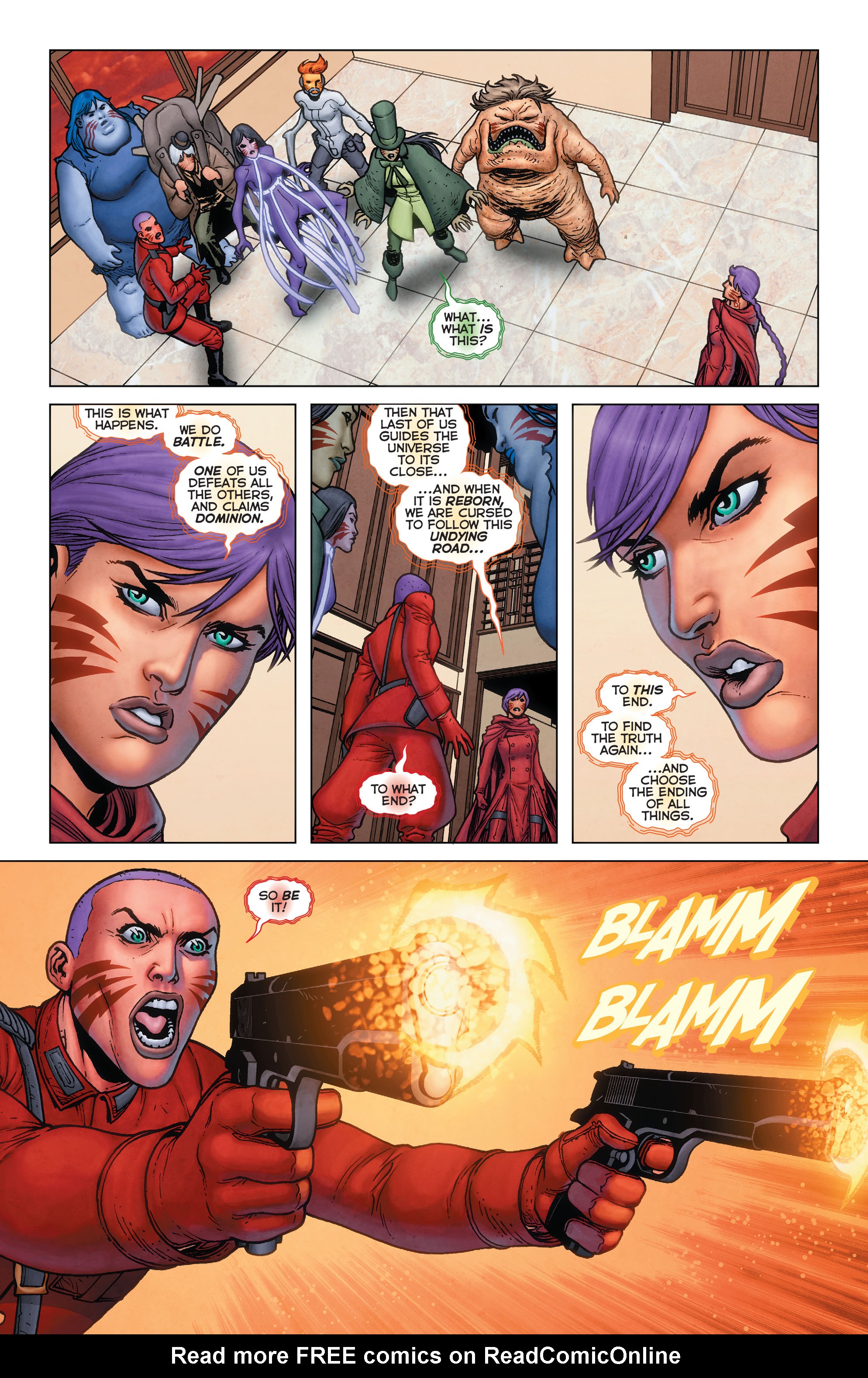 Read online Trinity of Sin: Pandora: Futures End comic -  Issue # Full - 8