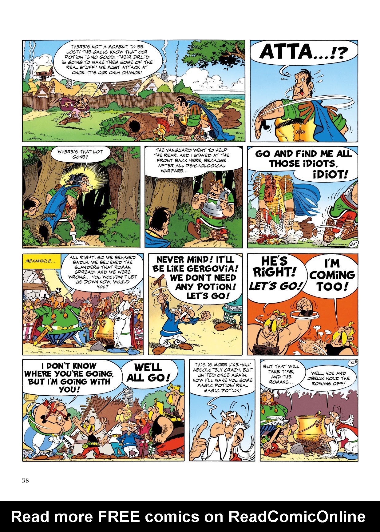 Read online Asterix comic -  Issue #15 - 39