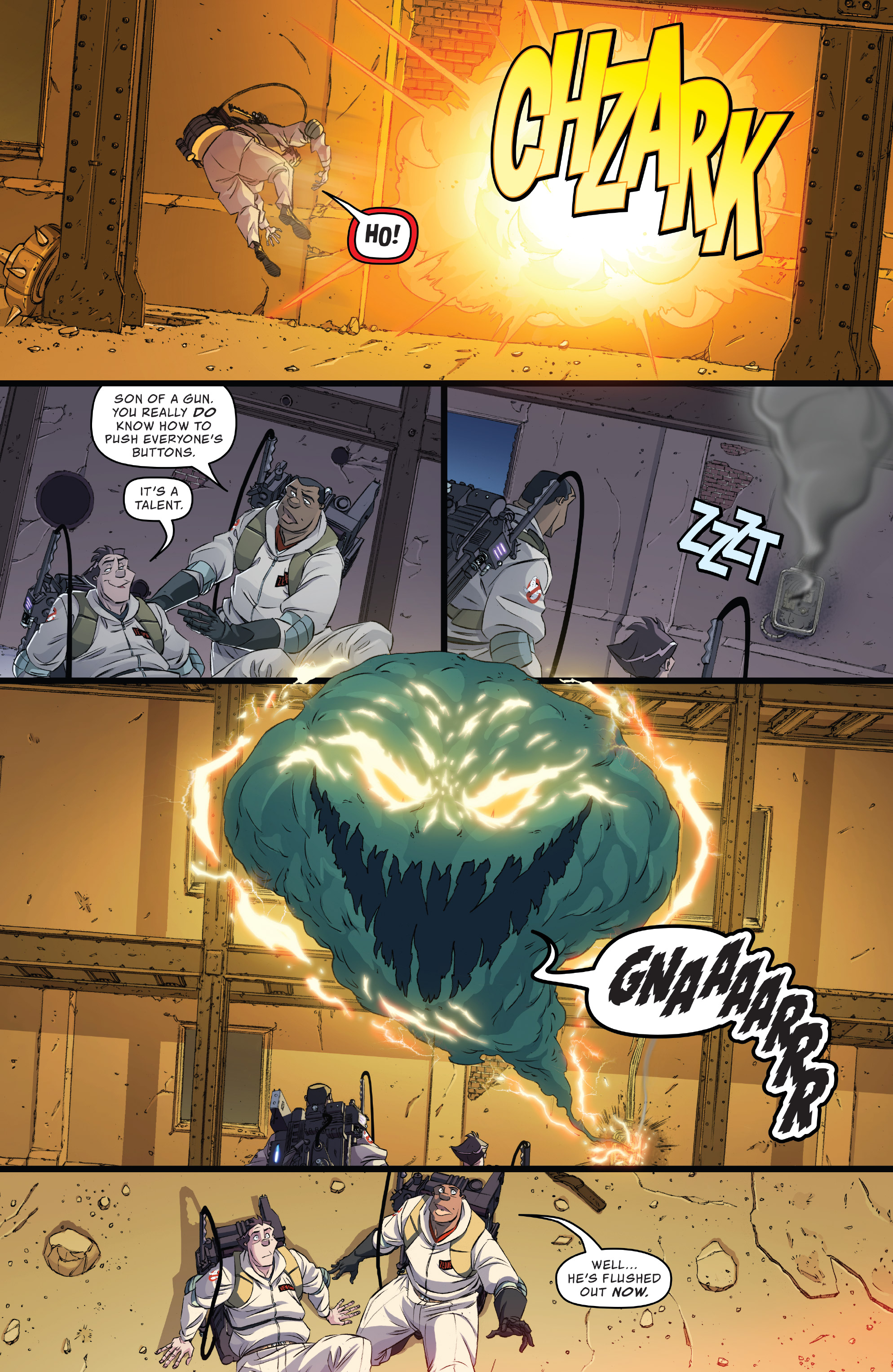 Read online Transformers/Ghostbusters comic -  Issue #3 - 18