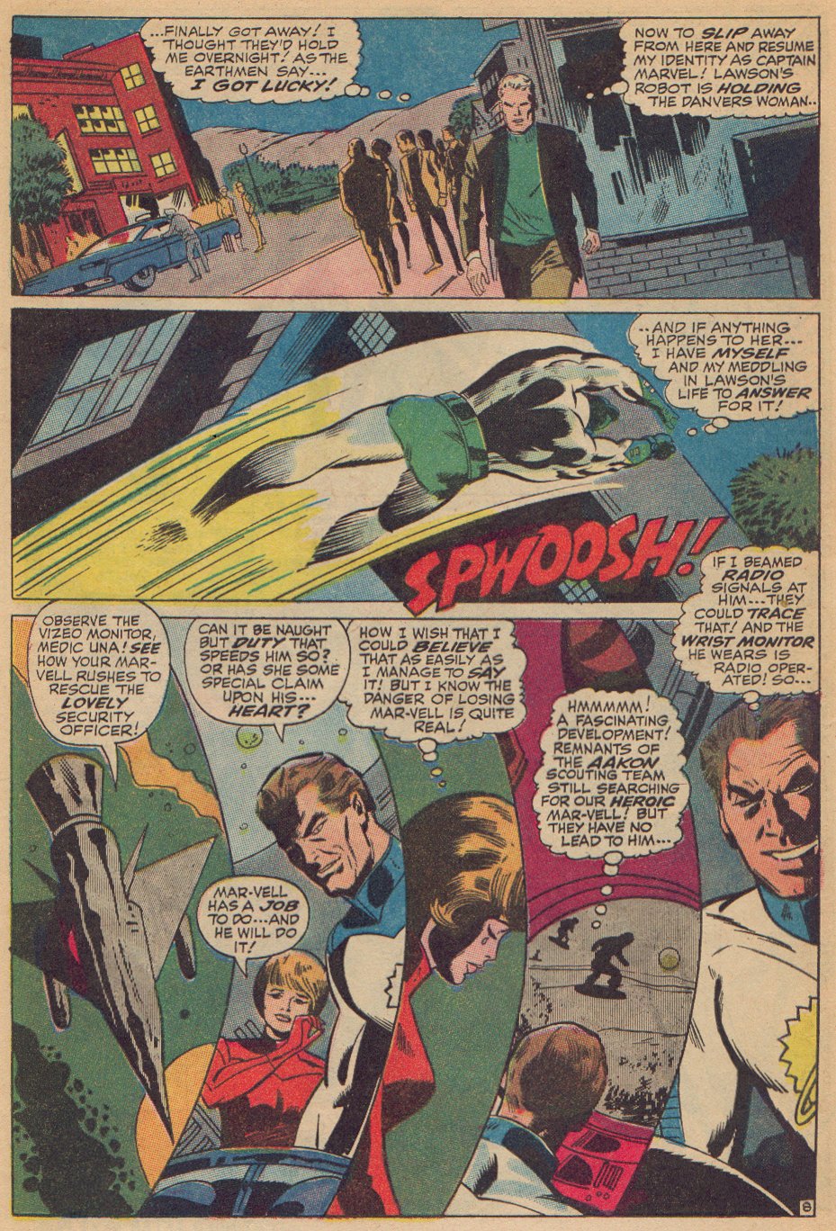 Captain Marvel (1968) Issue #9 #9 - English 9