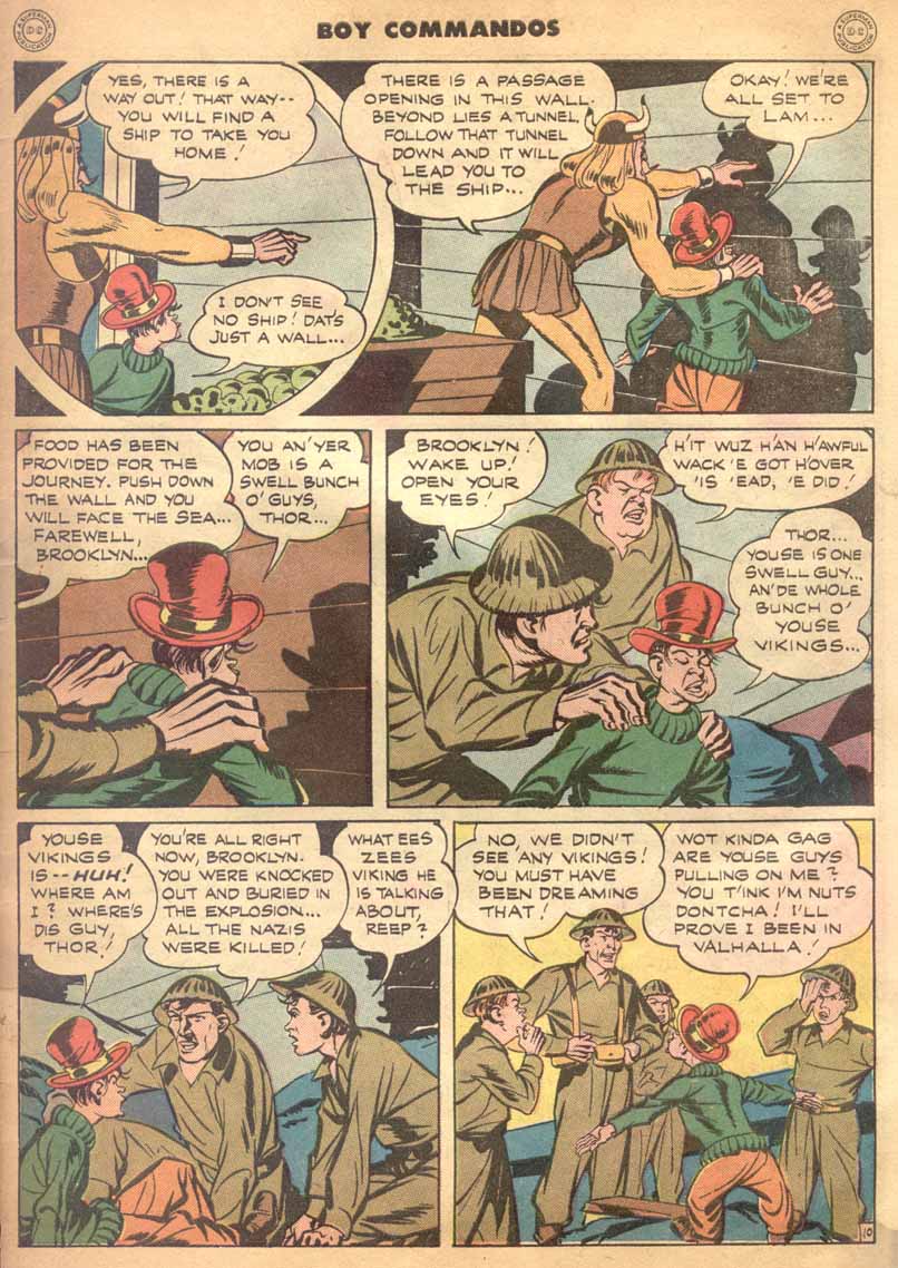 Read online Boy Commandos comic -  Issue #7 - 47