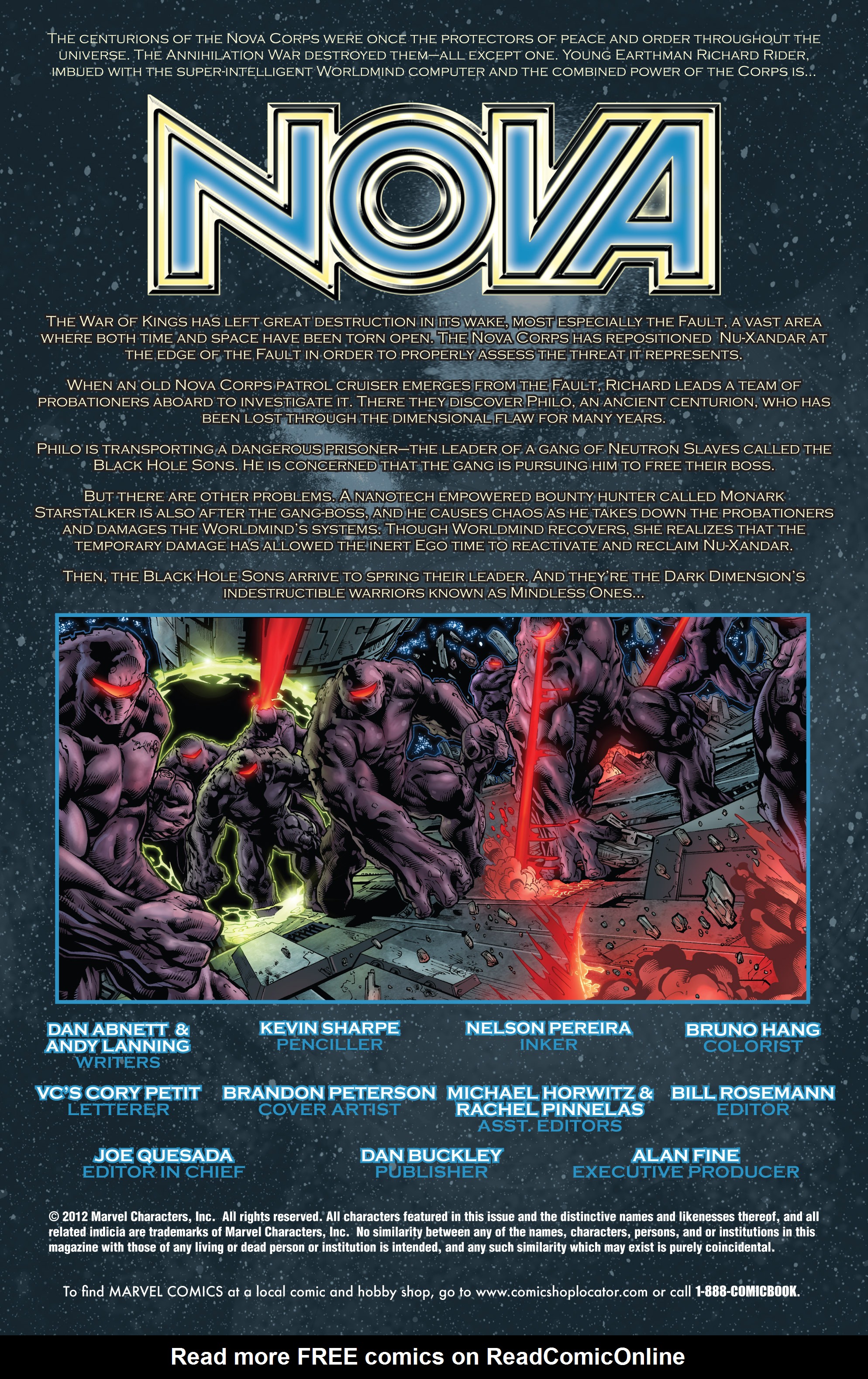 Read online Nova (2007) comic -  Issue #30 - 2