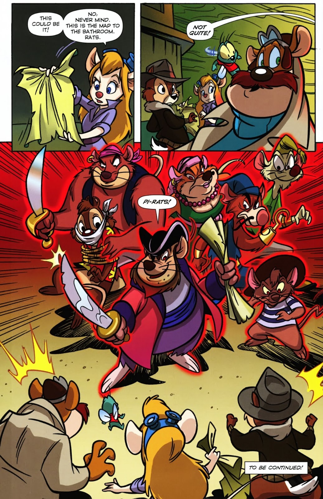 Chip 'n' Dale Rescue Rangers/Darkwing Duck Free Comic Book Day Edition issue Full - Page 46