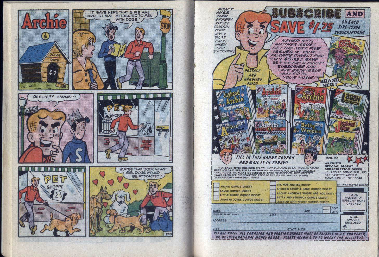 Read online Archie...Archie Andrews, Where Are You? Digest Magazine comic -  Issue #58 - 42