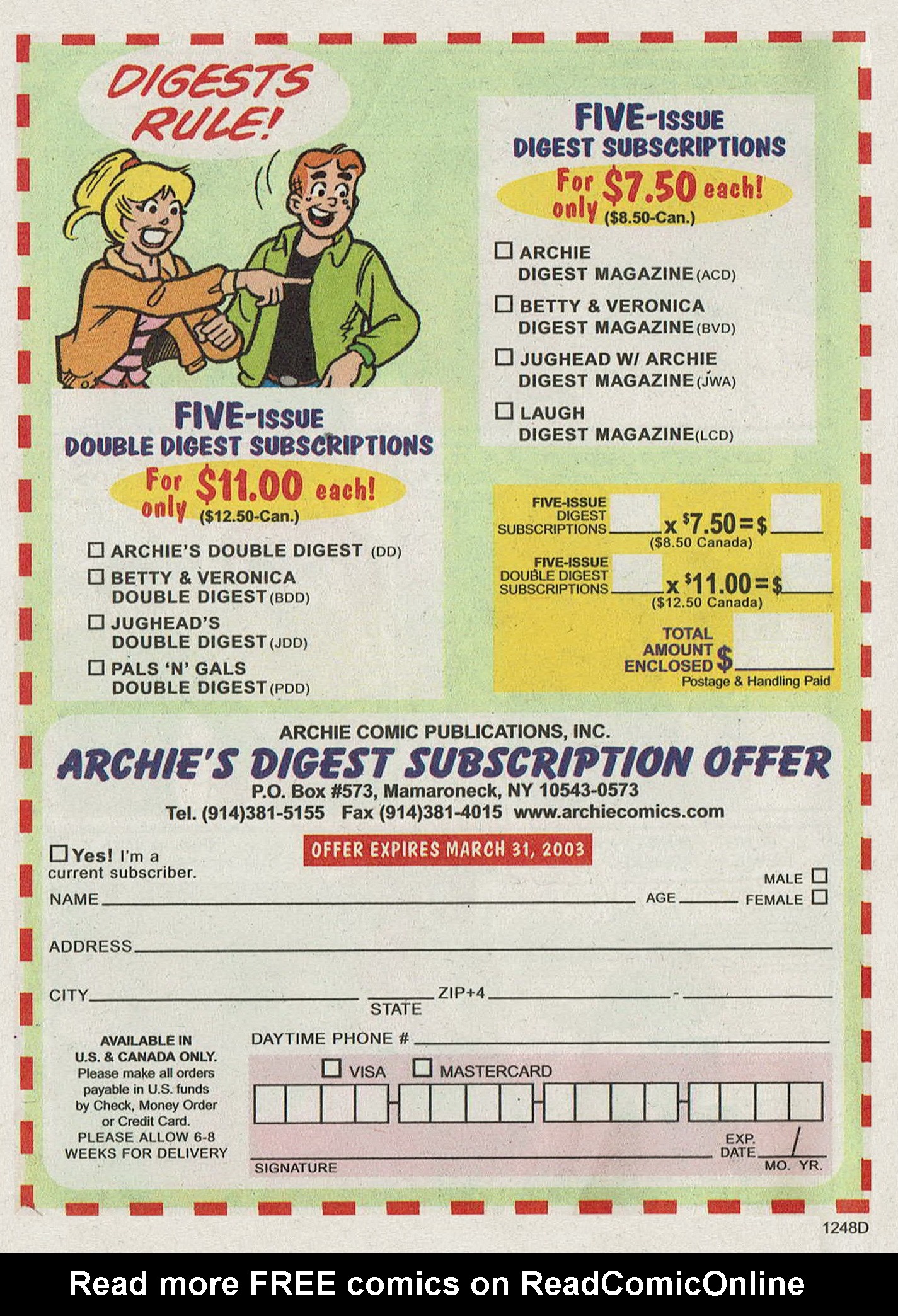 Read online Jughead with Archie Digest Magazine comic -  Issue #180 - 98