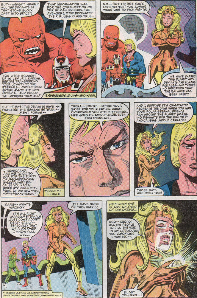 Read online Eternals (1985) comic -  Issue #2 - 8