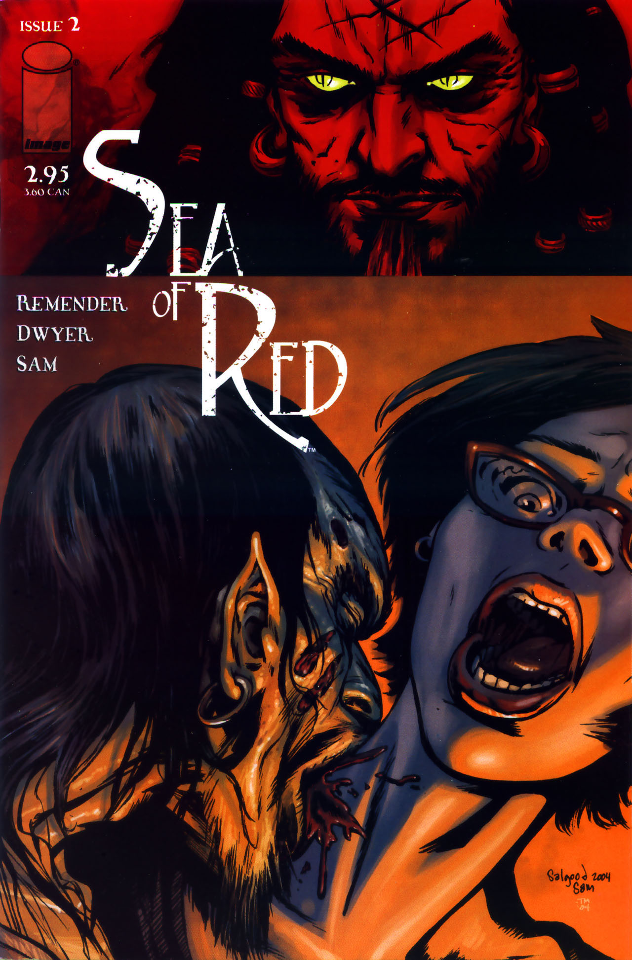 Read online Sea of Red comic -  Issue #2 - 1