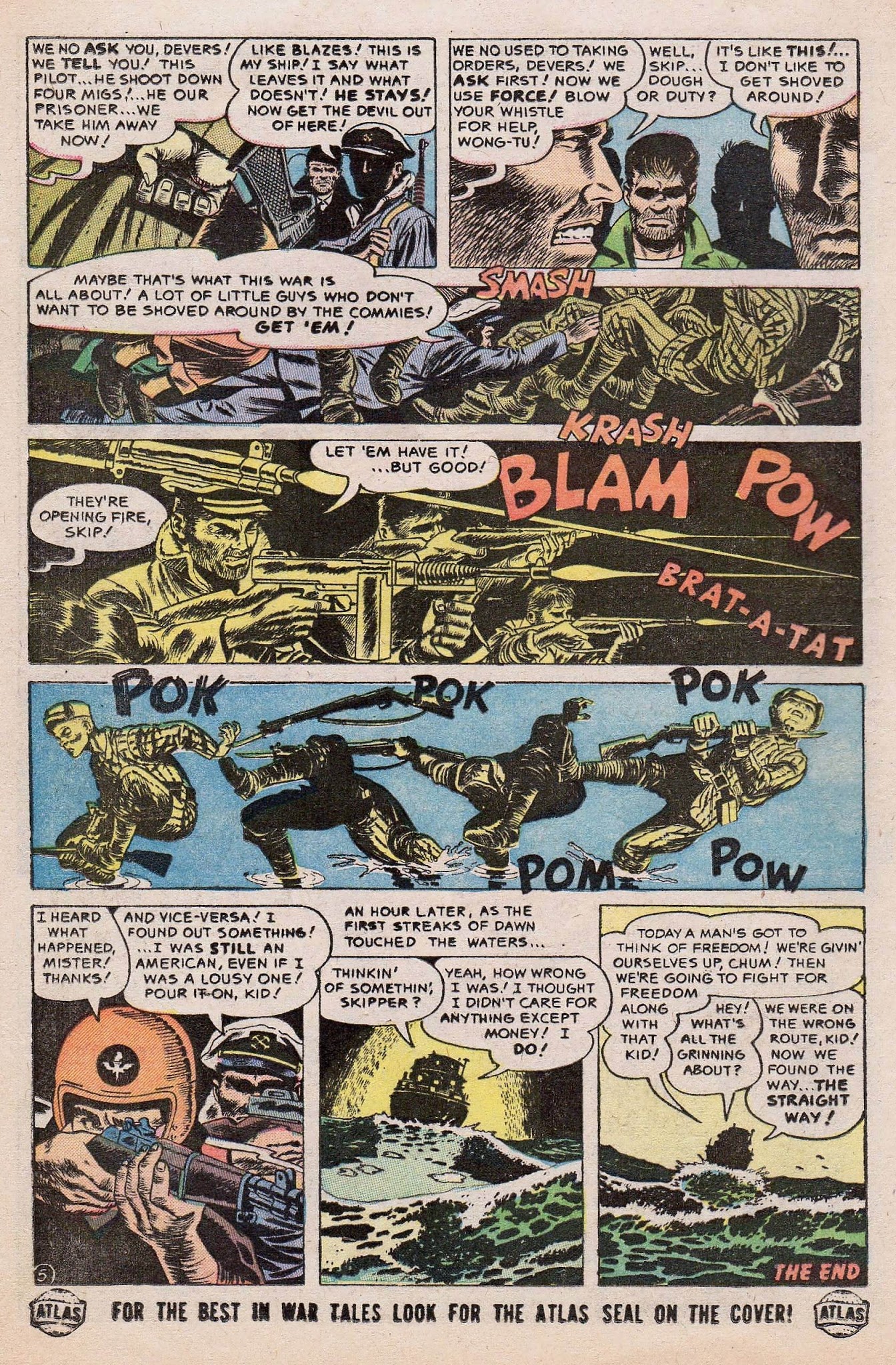 Read online War Comics comic -  Issue #21 - 16