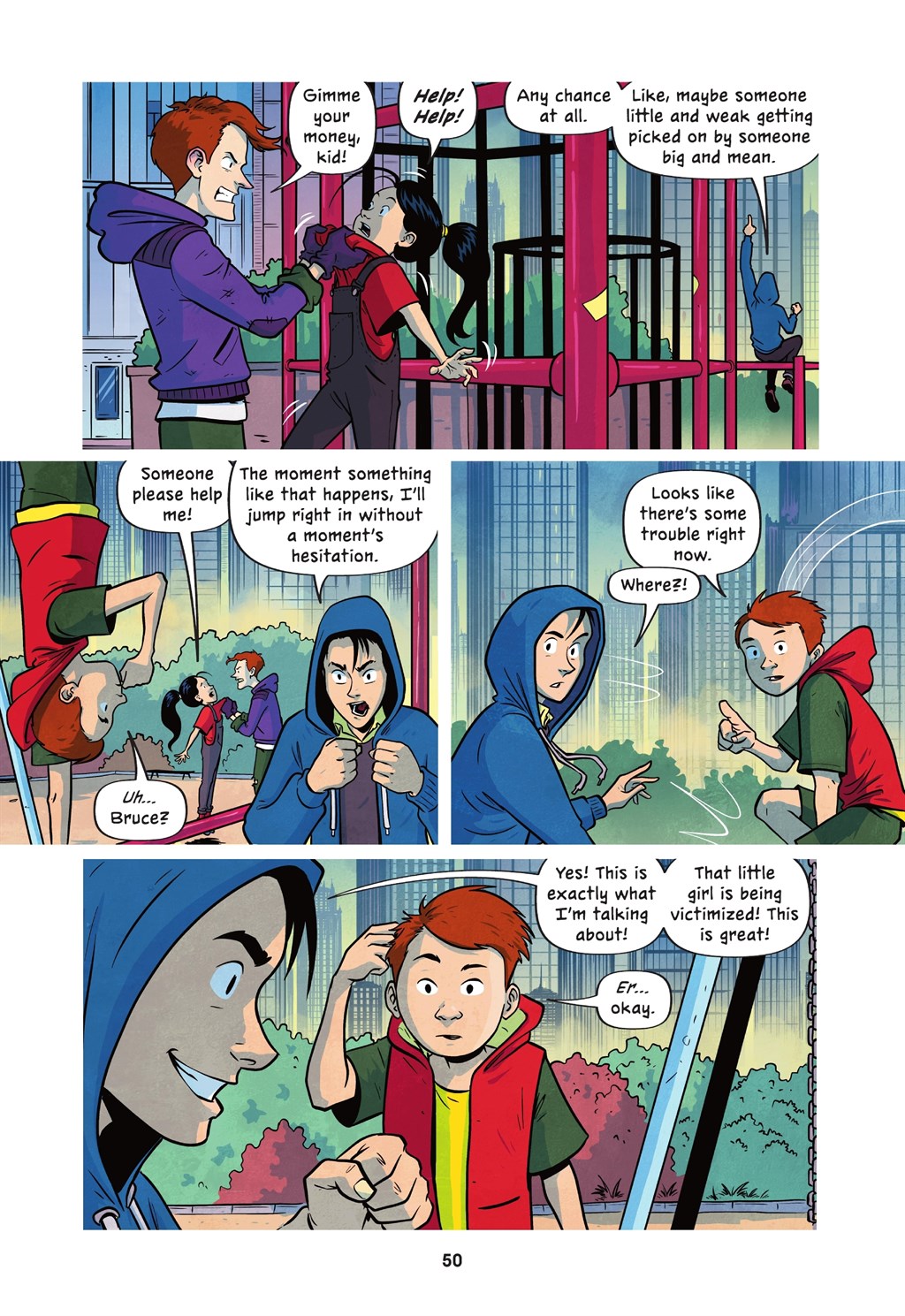 Read online Bruce Wayne: Not Super comic -  Issue # TPB (Part 1) - 47