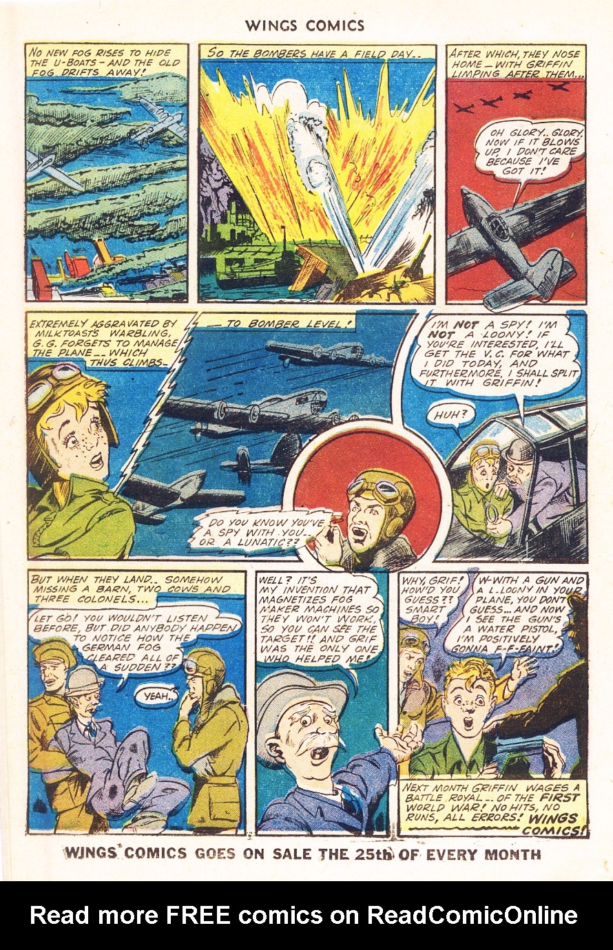 Read online Wings Comics comic -  Issue #37 - 32