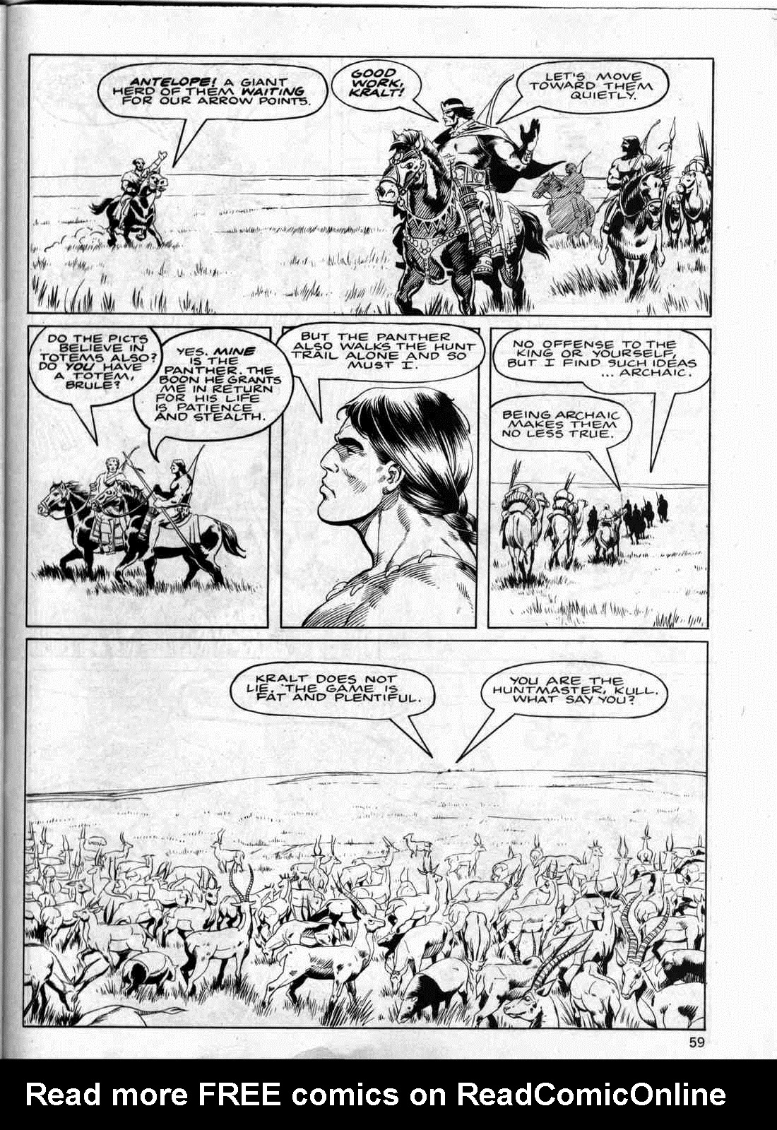 The Savage Sword Of Conan issue 133 - Page 58