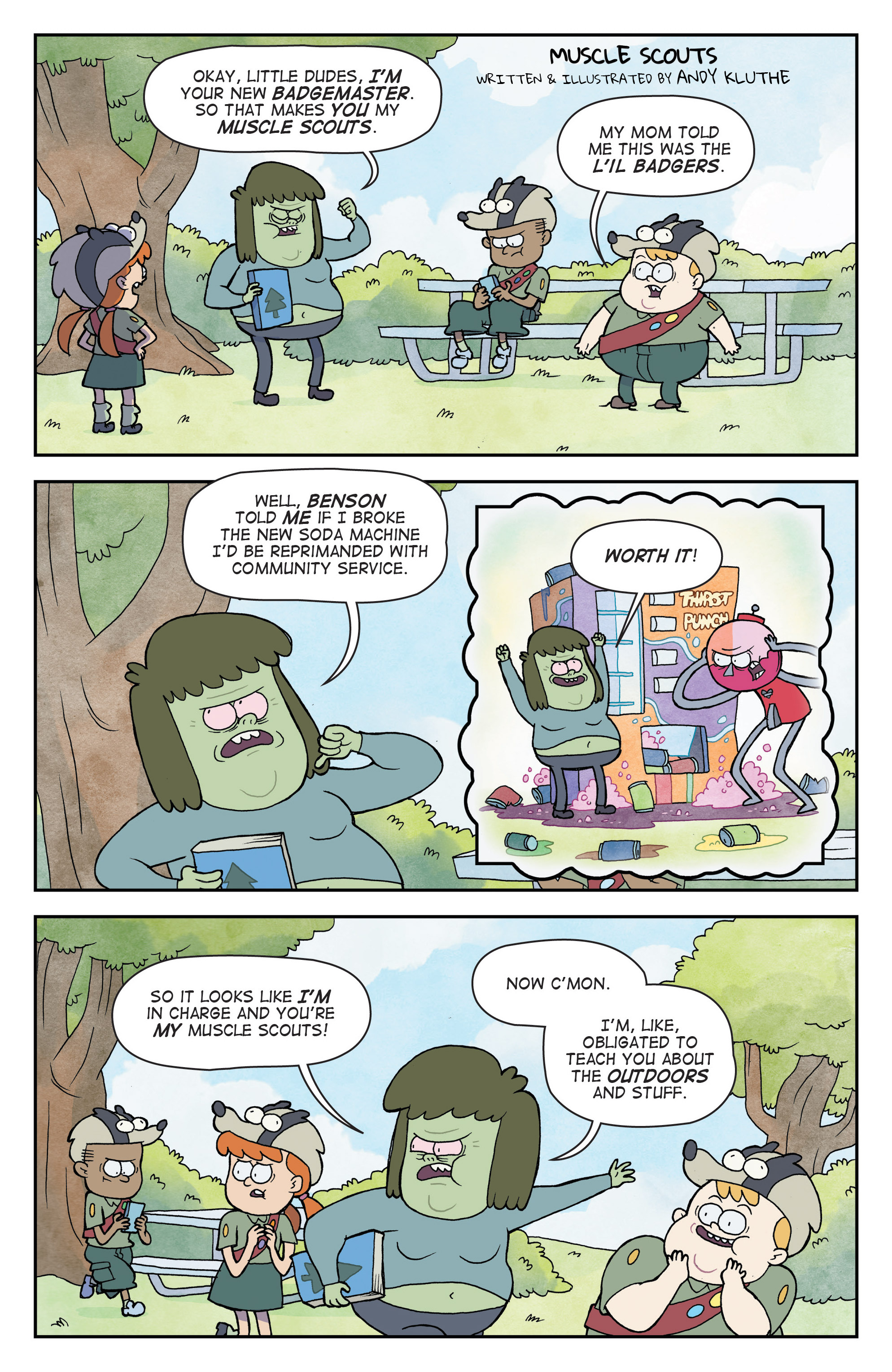 Read online Regular Show comic -  Issue # _Annual 1 - 24