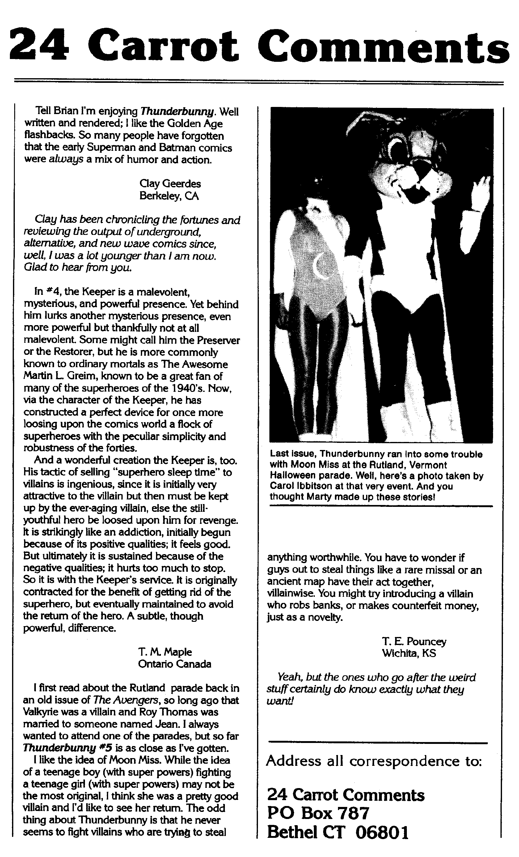 Read online Thunderbunny comic -  Issue #6 - 30