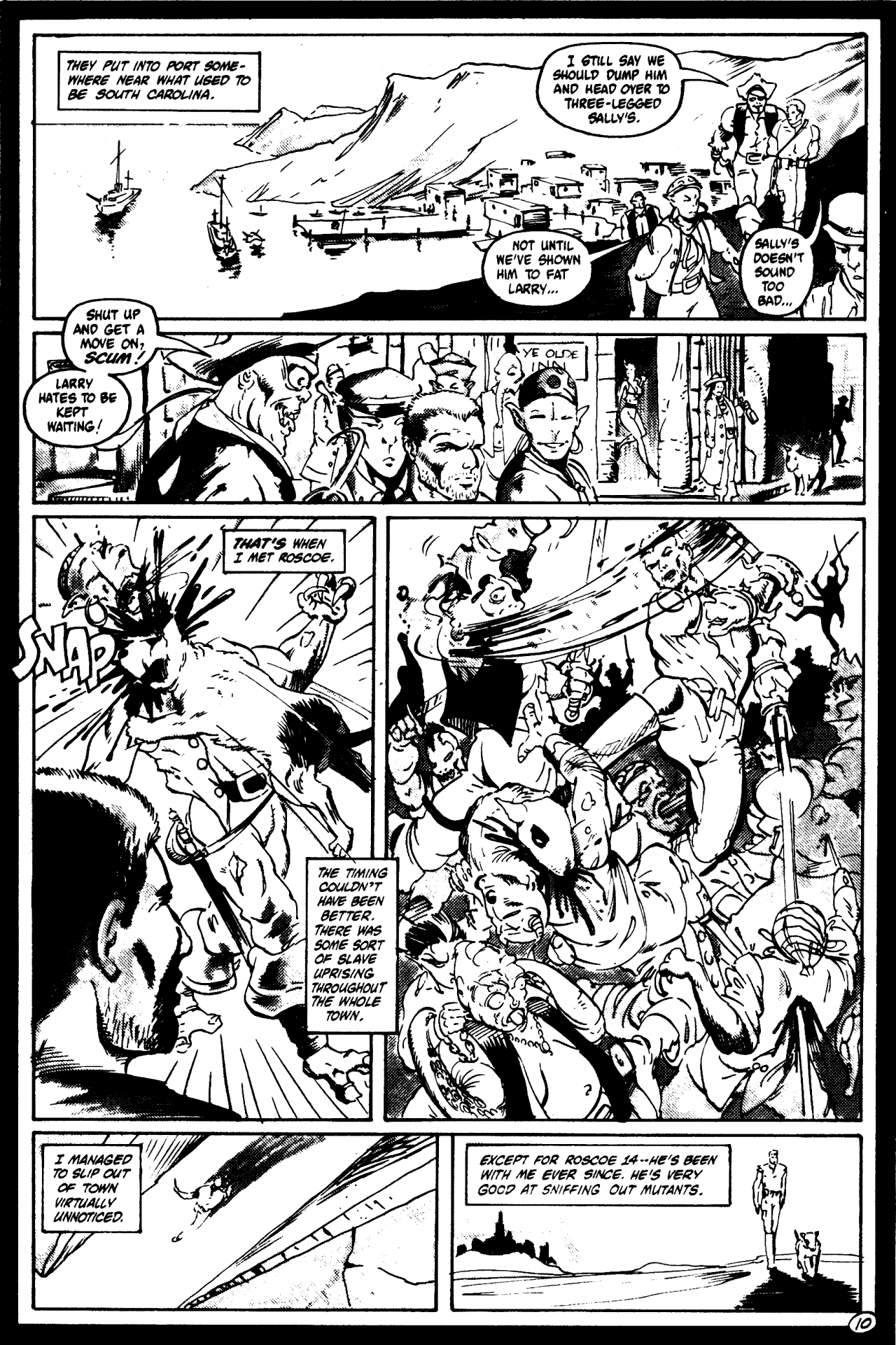 Read online Solo Ex-Mutants comic -  Issue #3 - 12