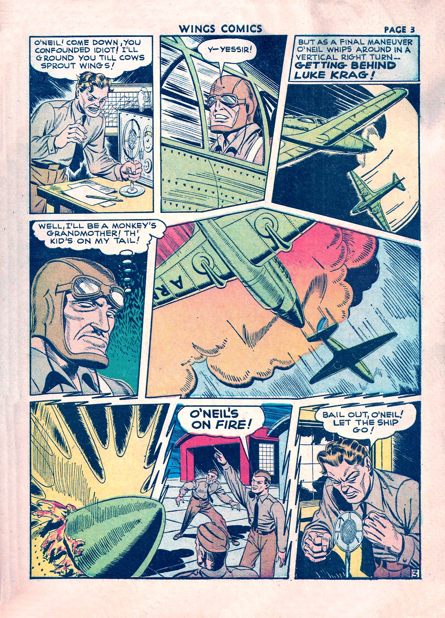 Read online Wings Comics comic -  Issue #17 - 5