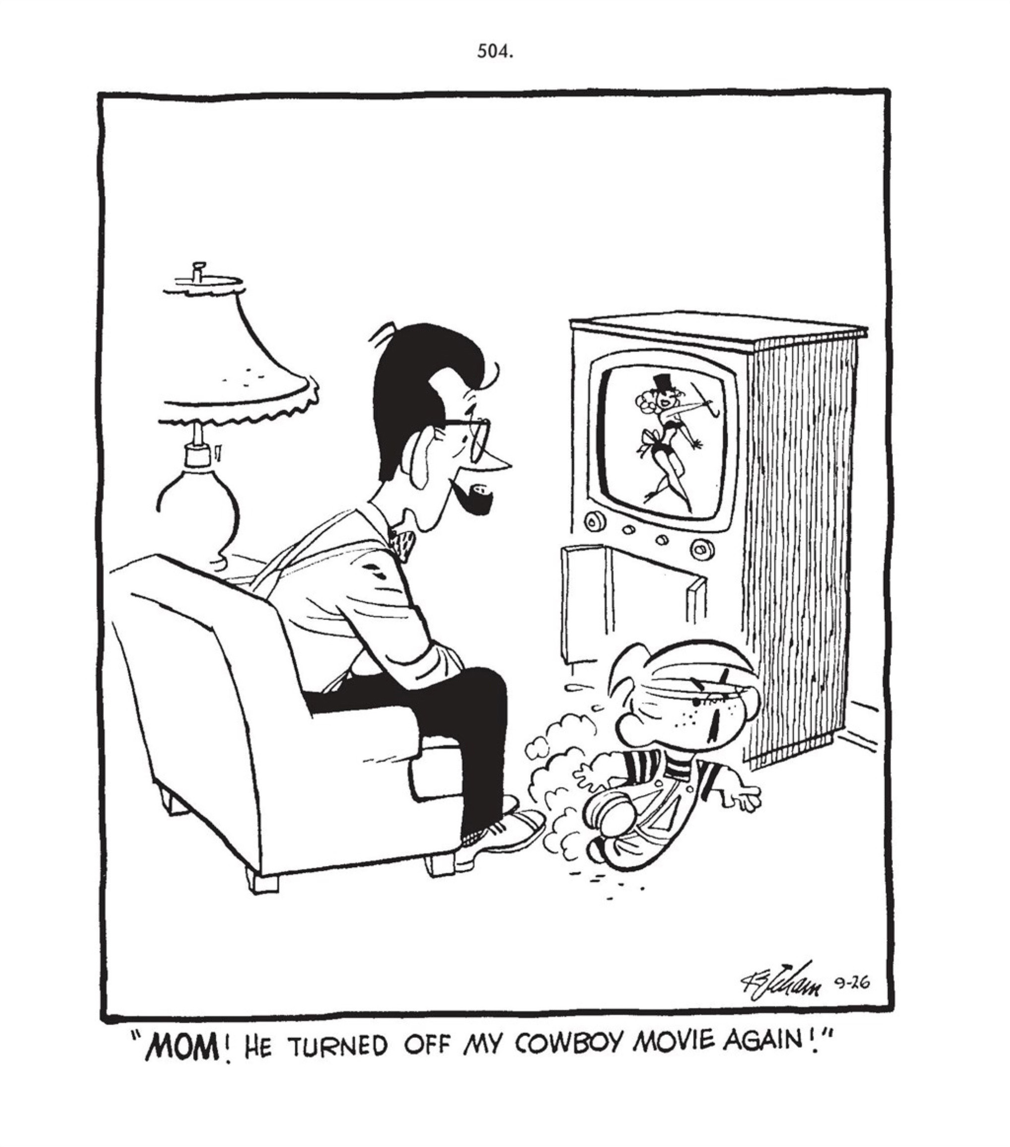 Read online Hank Ketcham's Complete Dennis the Menace comic -  Issue # TPB 1 (Part 6) - 32