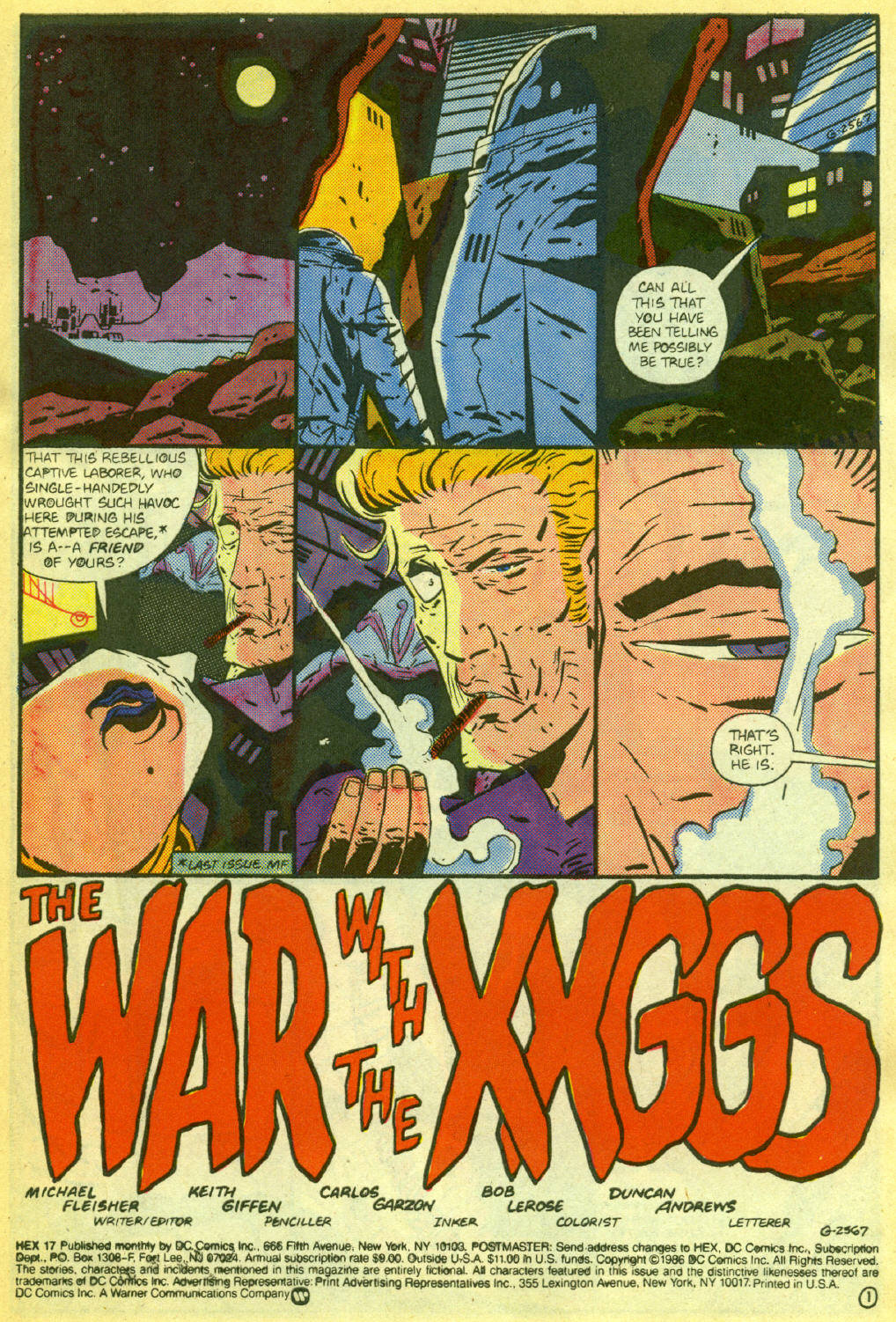 Read online Hex comic -  Issue #17 - 2