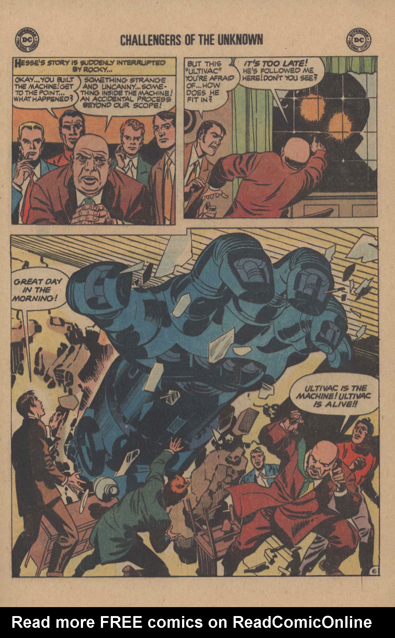 Read online Challengers of the Unknown (1958) comic -  Issue #75 - 9